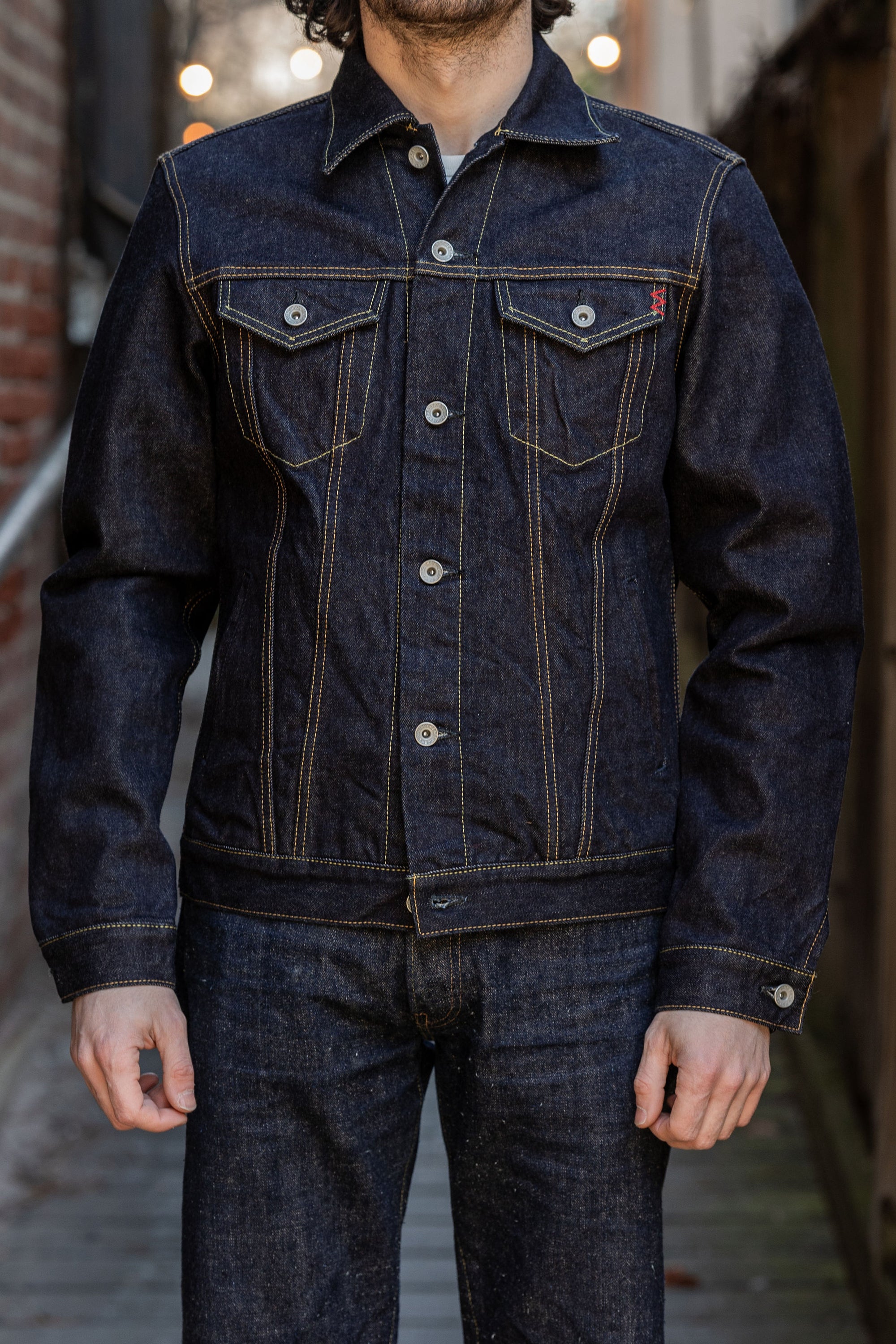 Iron Heart IH-526J 14oz Selvedge Denim Modified Type III Jacket - Indigo