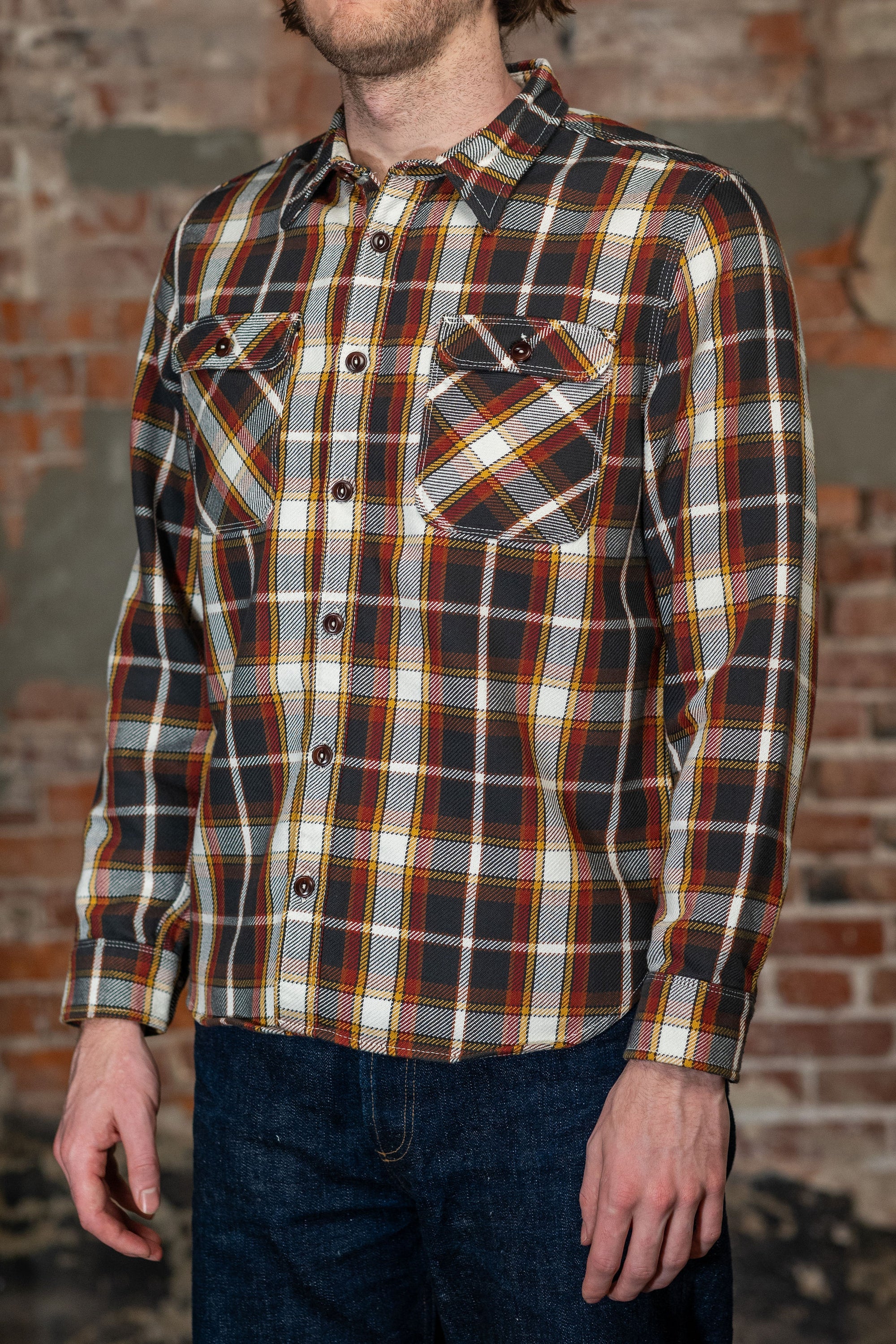 Freenote Cloth Jepson - Coal Mine Plaid