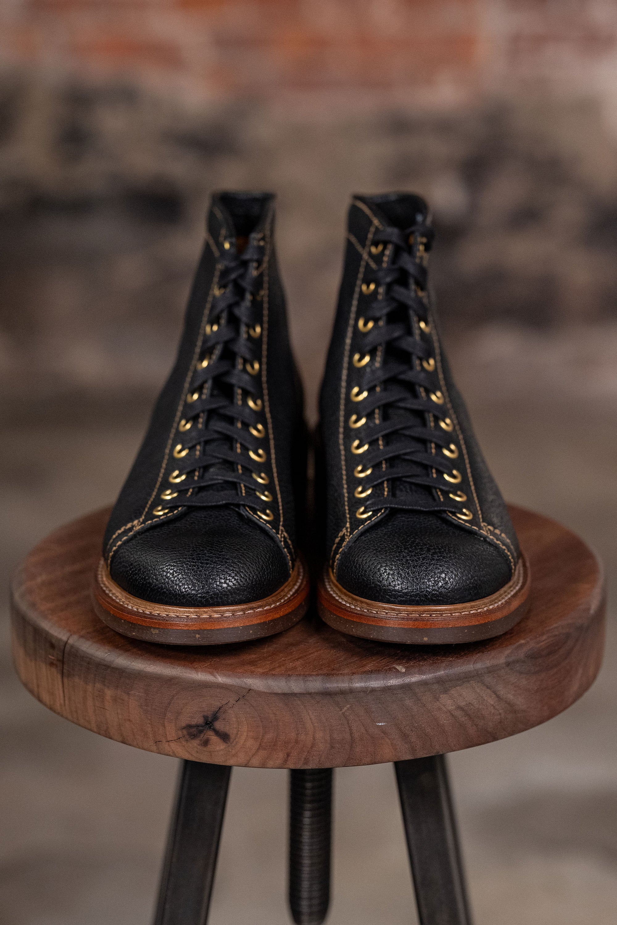 John Lofgren Monkey Boots - Limited Edition Ezo Bear Black