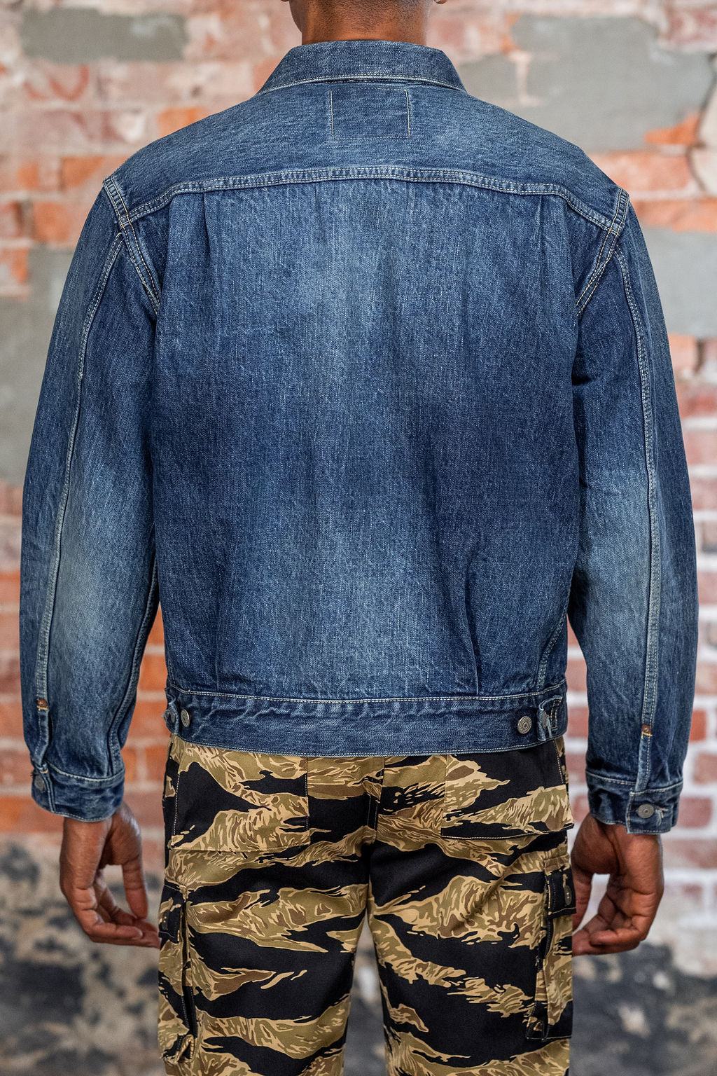 Sugar Cane 14.25oz Type II Denim Jacket 1953 - Aged Model