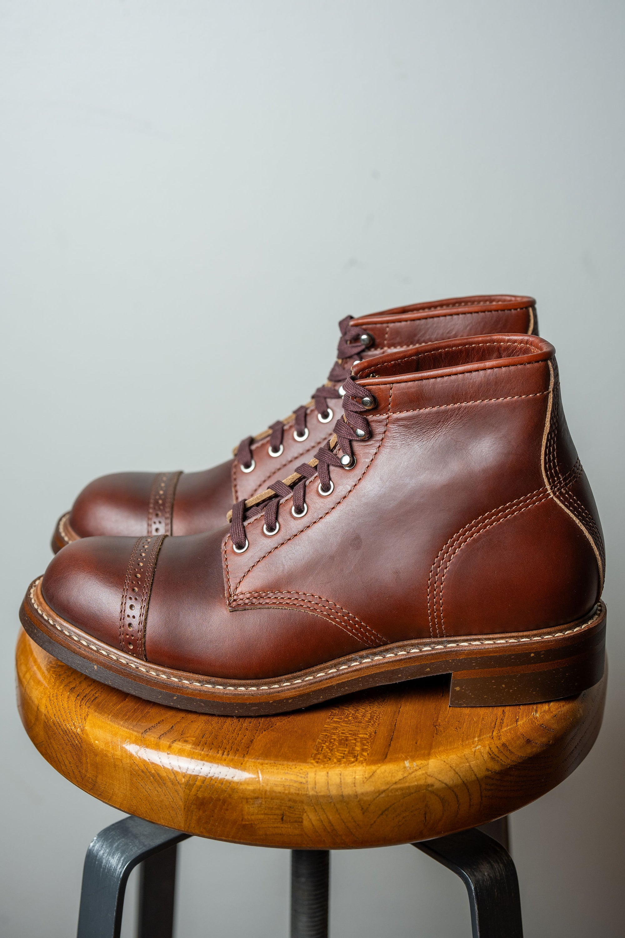 John Lofgren Combat Boot - Horween Leather CXL Timber