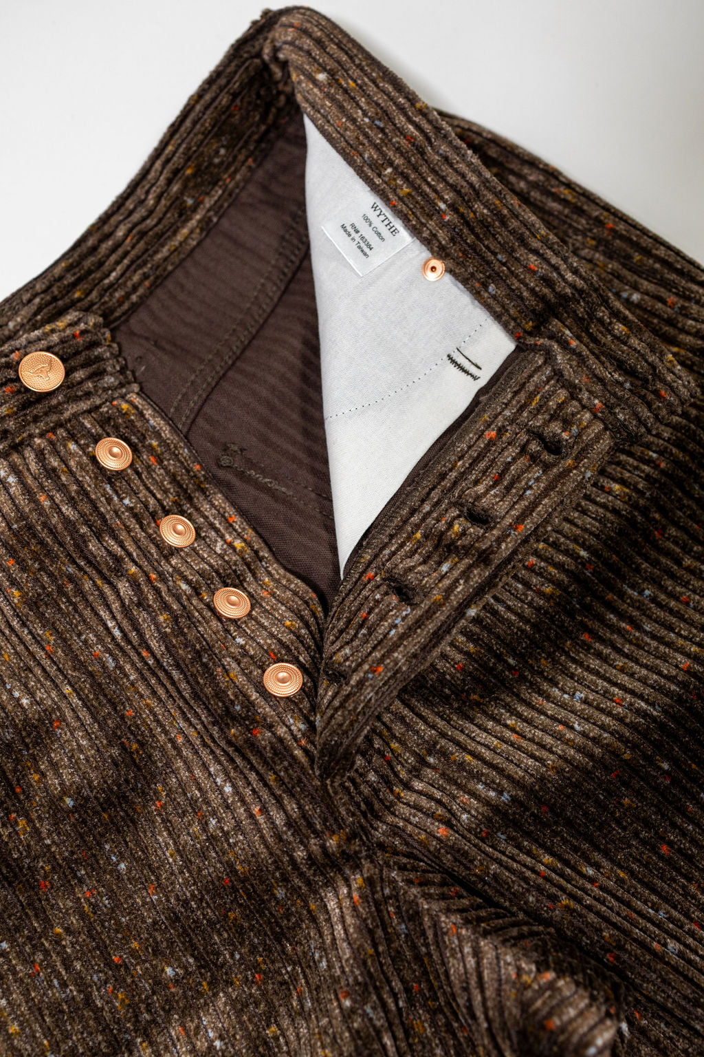 Wythe Italian Donegal 5-Pocket Corduroy - Rustic Brown