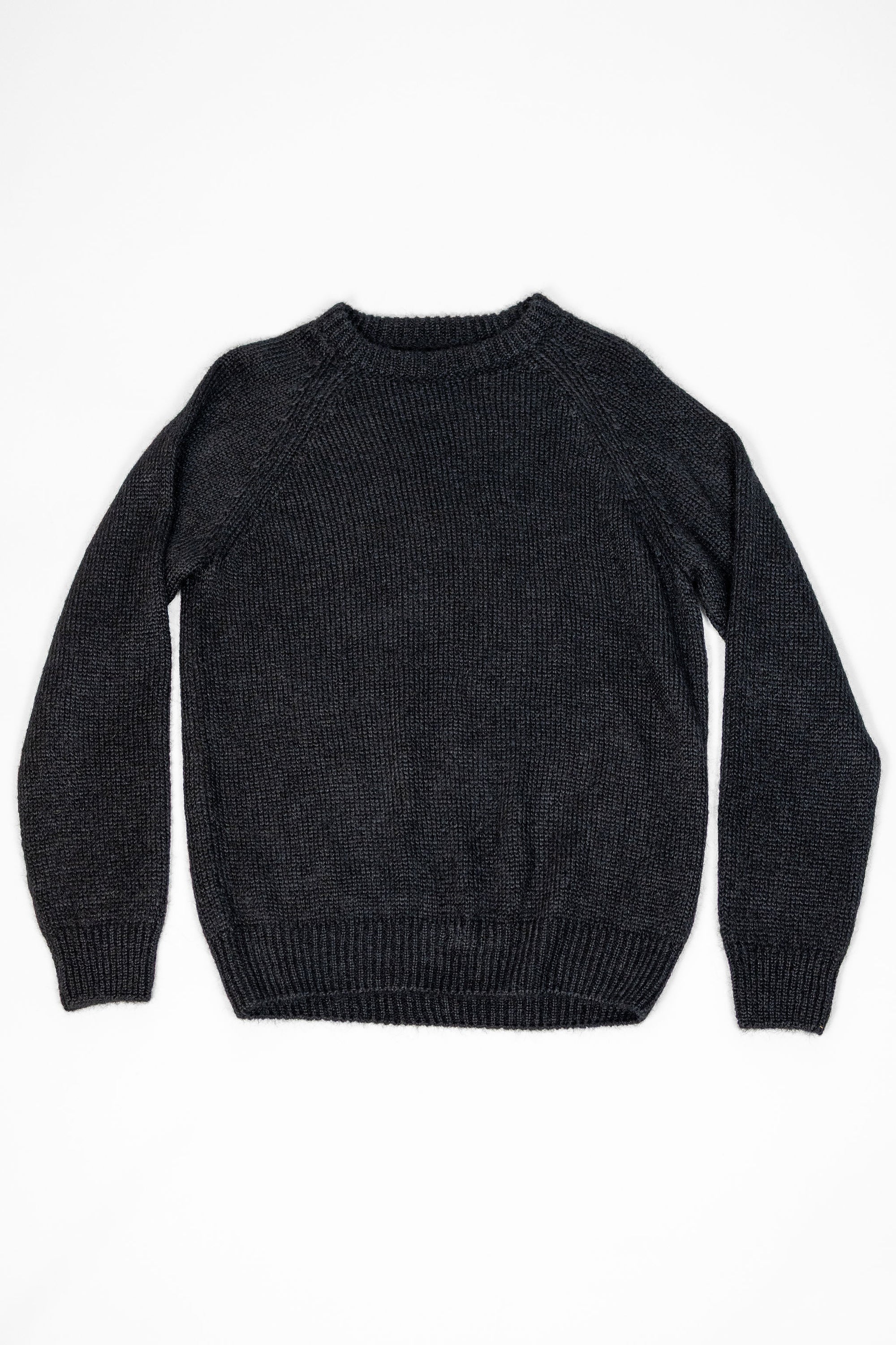 Knickerbocker Bud Alpaca Sweater - Black
