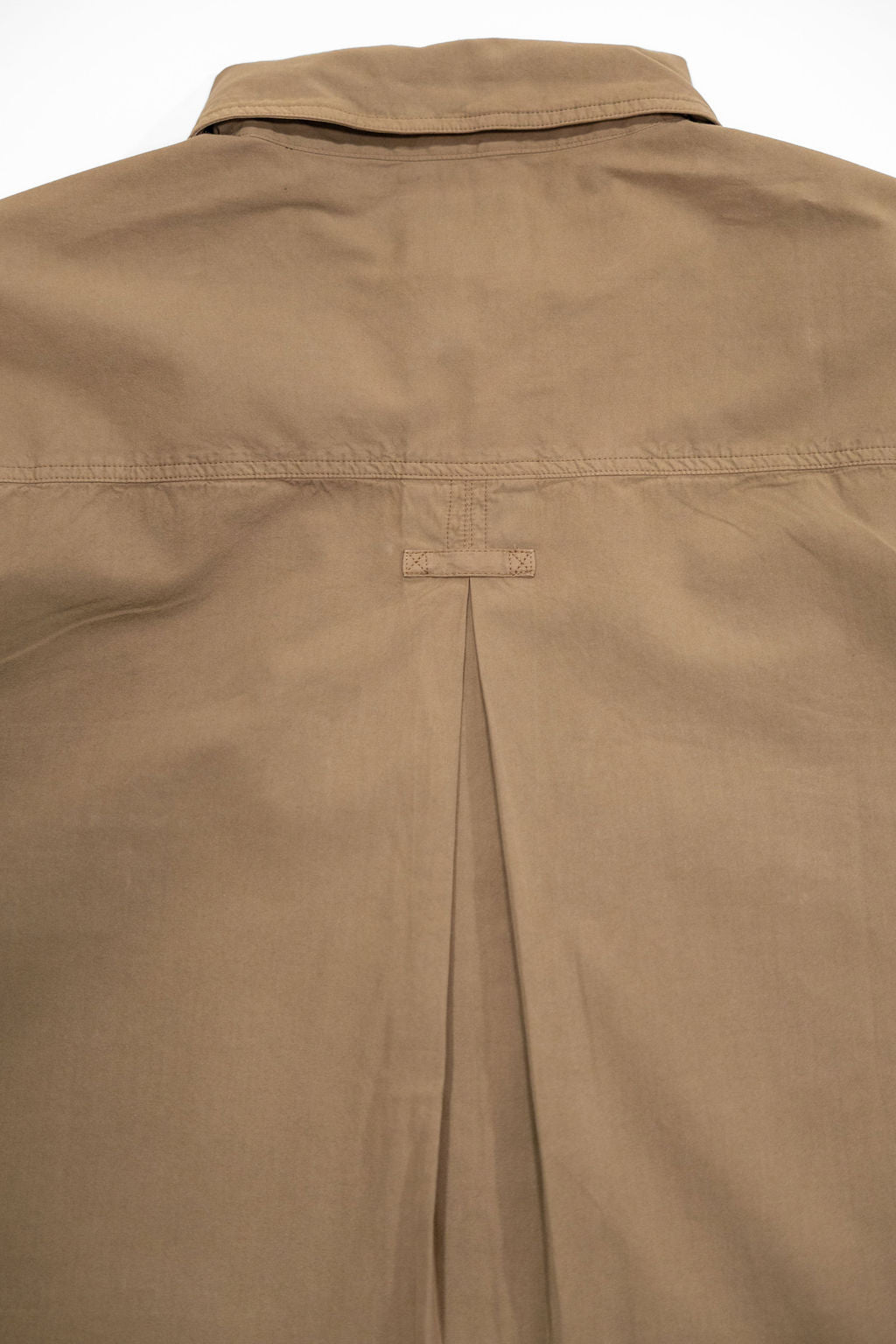 Knickerbocker Atlas Cotton Poplin Shirt - Loden Brown