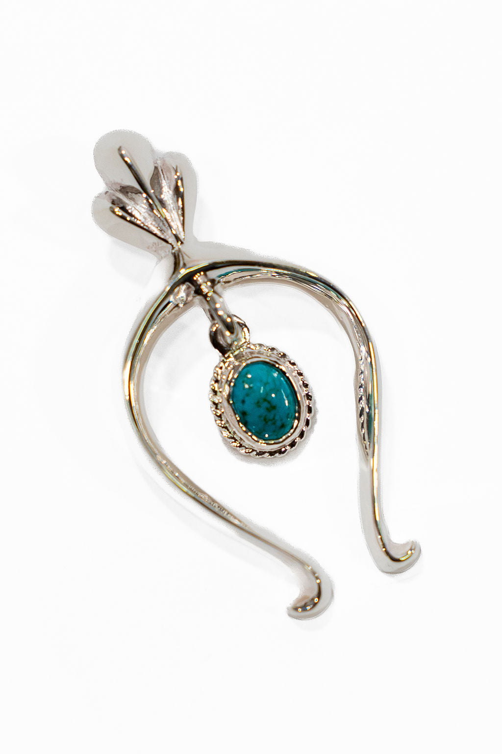 First Arrow's P-614 Najya Pendant with Turquoise  (S)
