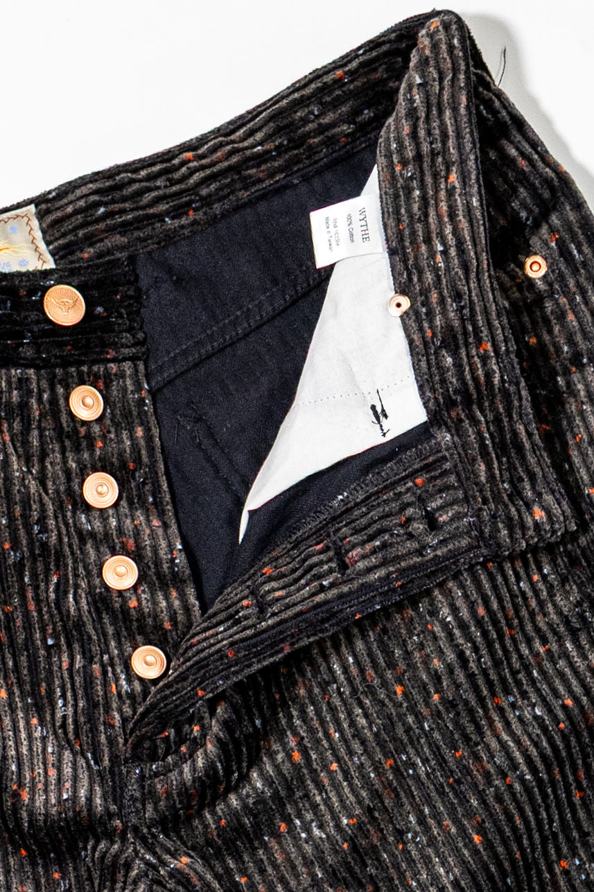 Wythe Italian Donegal 5-Pocket Corduroy - Night Sky