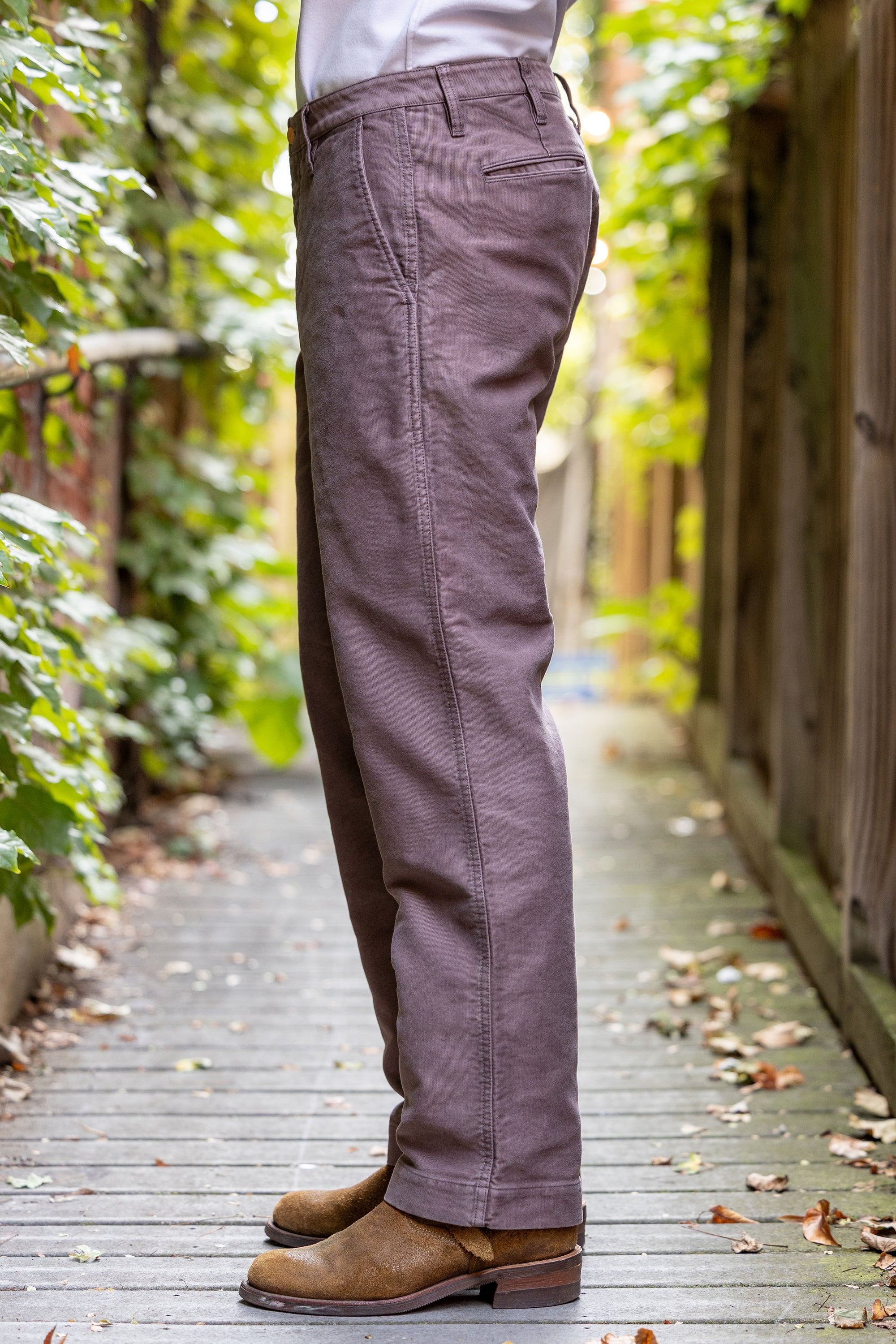Wythe Deck Pant - Dusty Purple