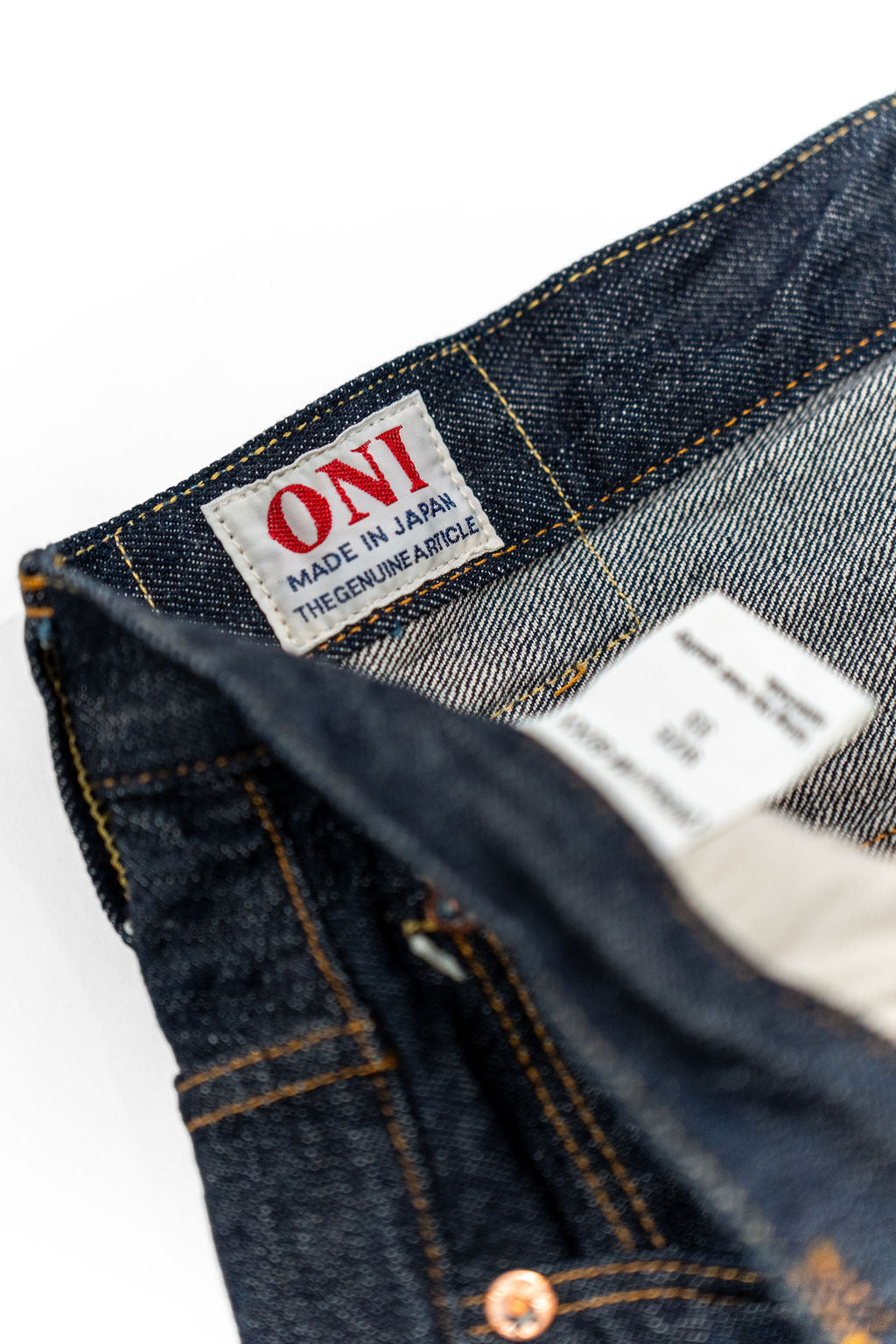 Oni Denim 900HM-60XX - 12oz Handmade Wide Straight Selvedge Denim