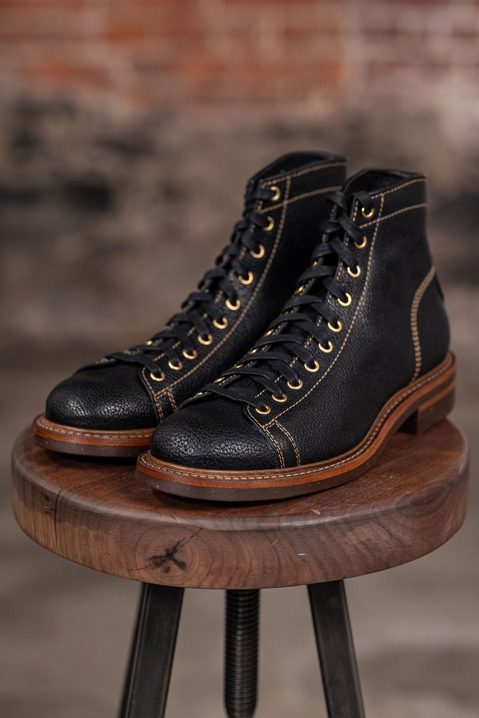 John Lofgren Monkey Boots - Limited Edition Ezo Bear Black