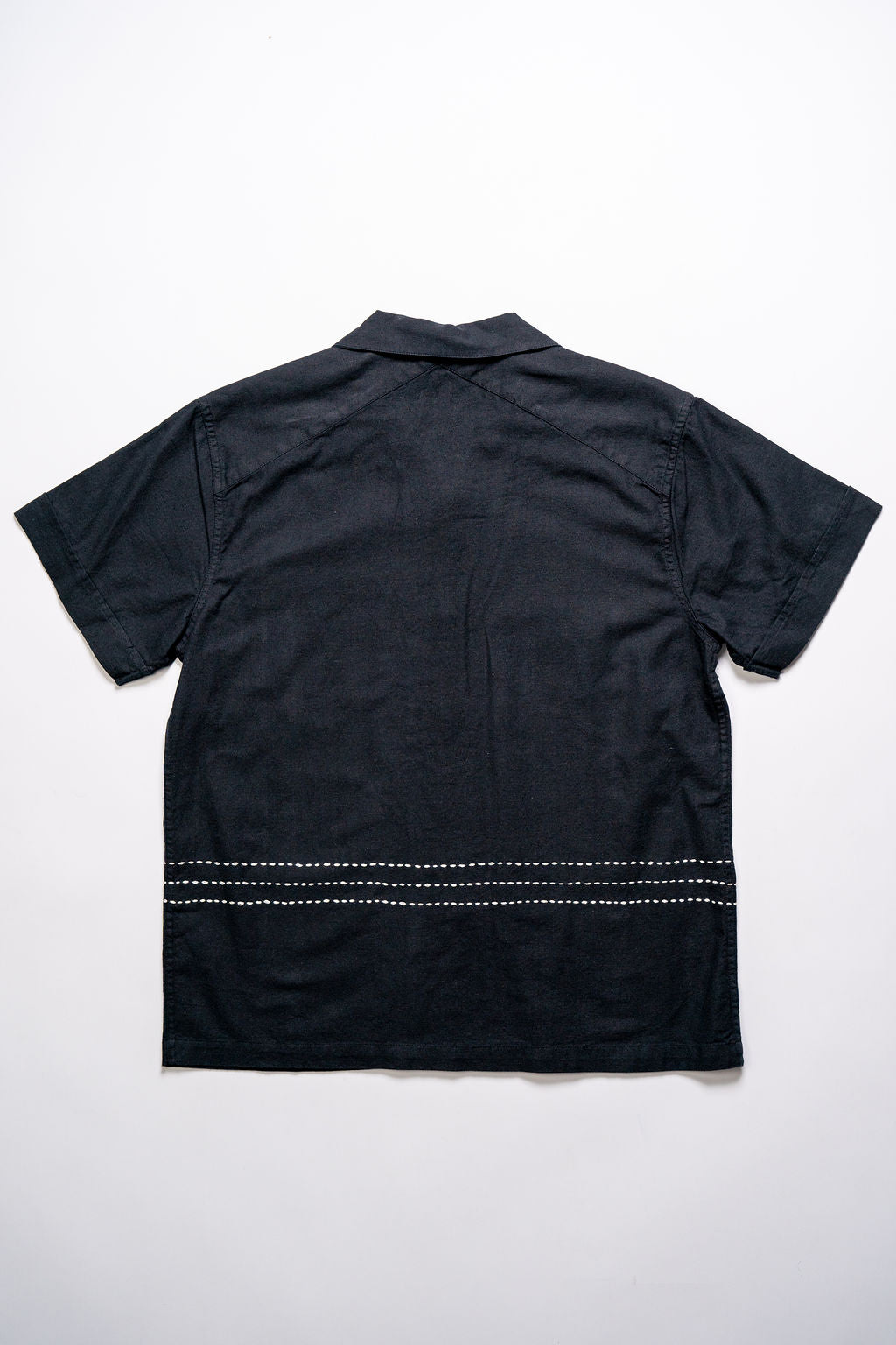 3sixteen Vacation Shirt - Black Hand Stitch