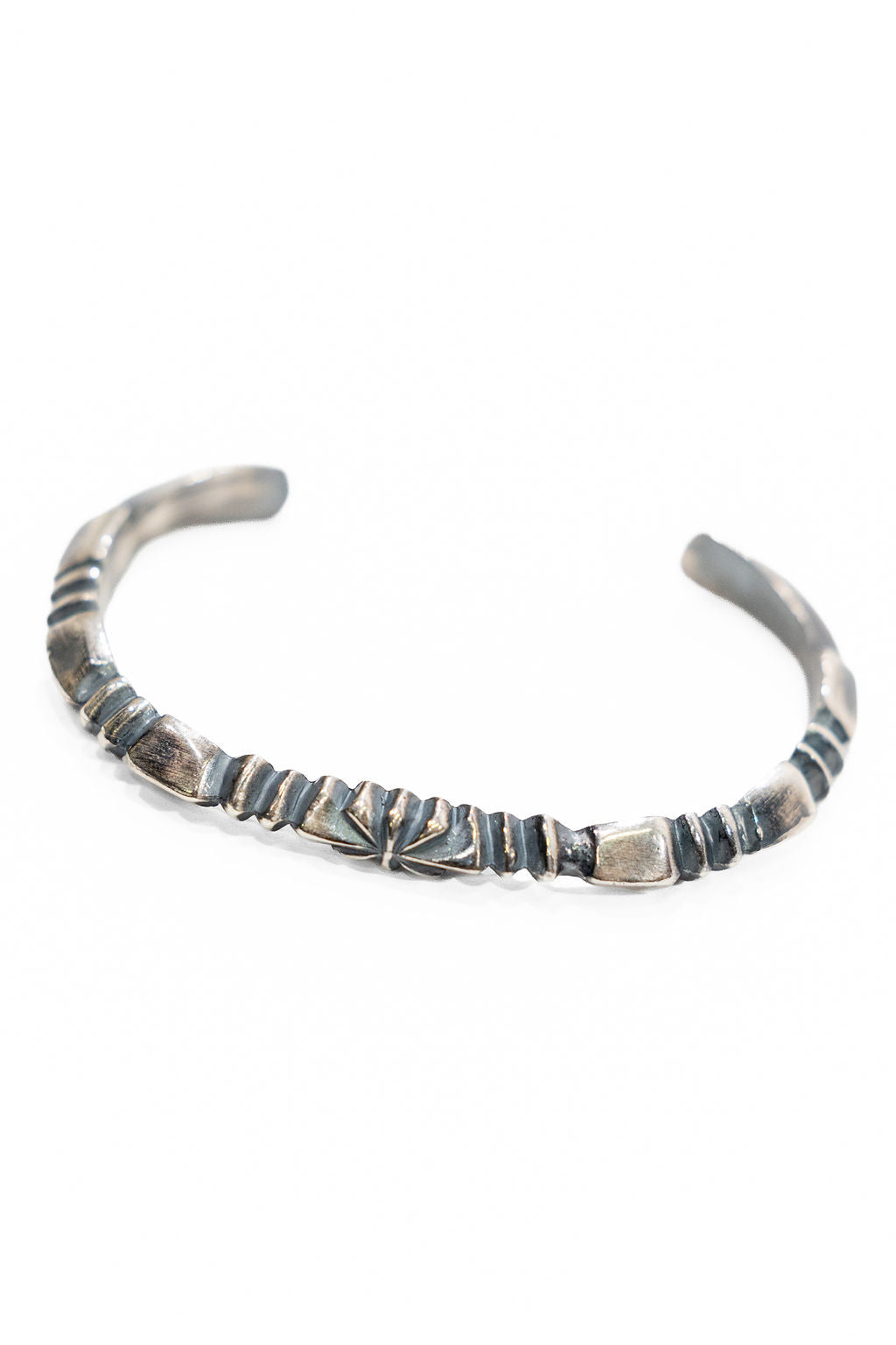 First Arrow's BR-284 Butterfly Sandcast Bangle (S)