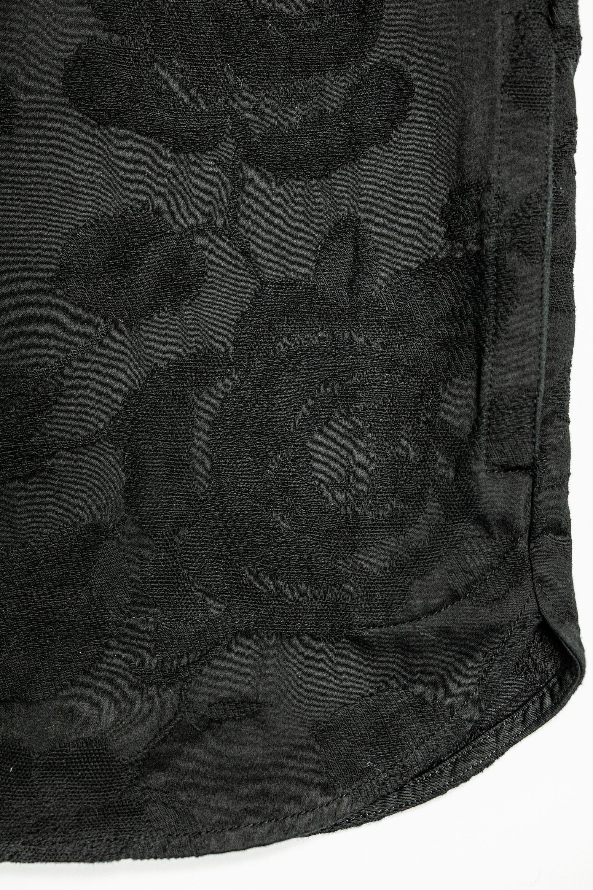 Hansen Garments Roman Loose Cut Jacket - Black Flowers