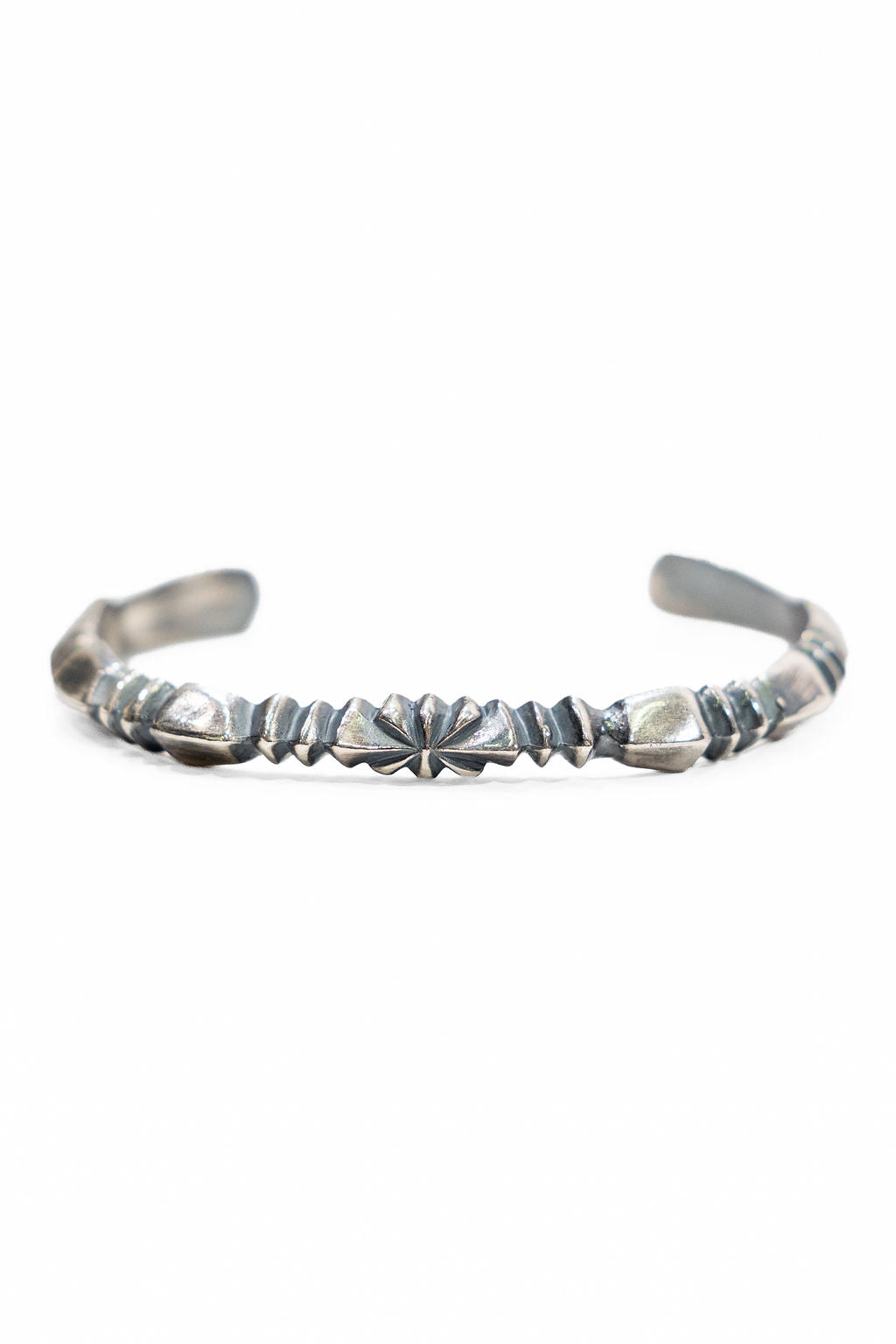 First Arrow's BR-284 Butterfly Sandcast Bangle (S)