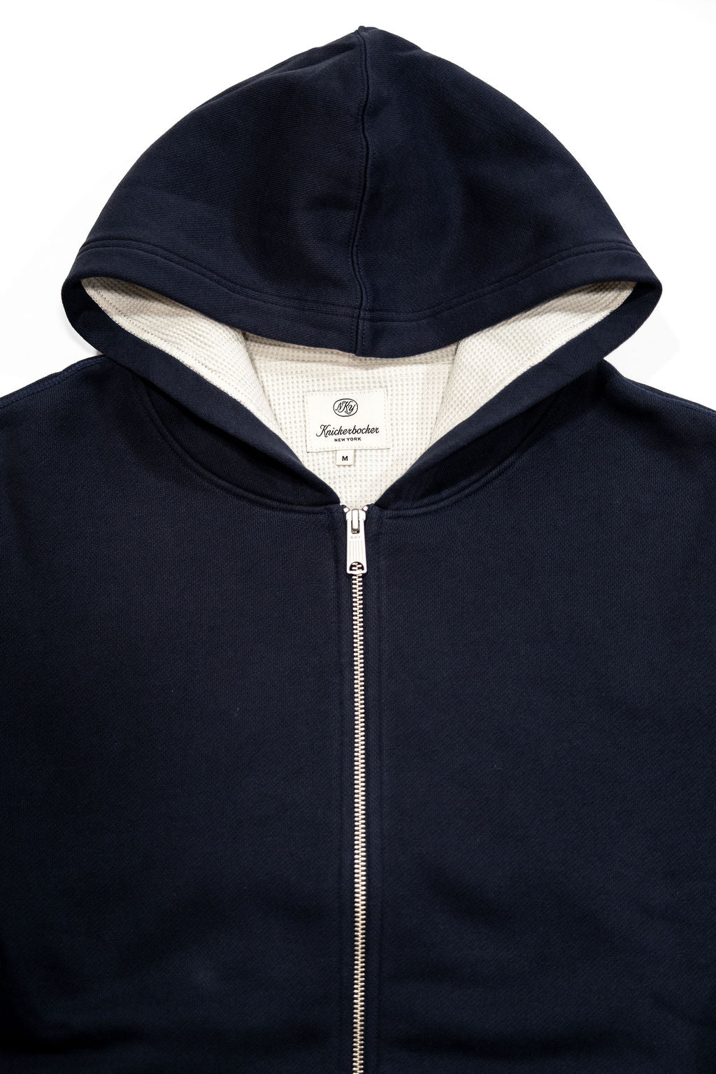 Knickerbocker Metro Waffle Hoodie - Navy