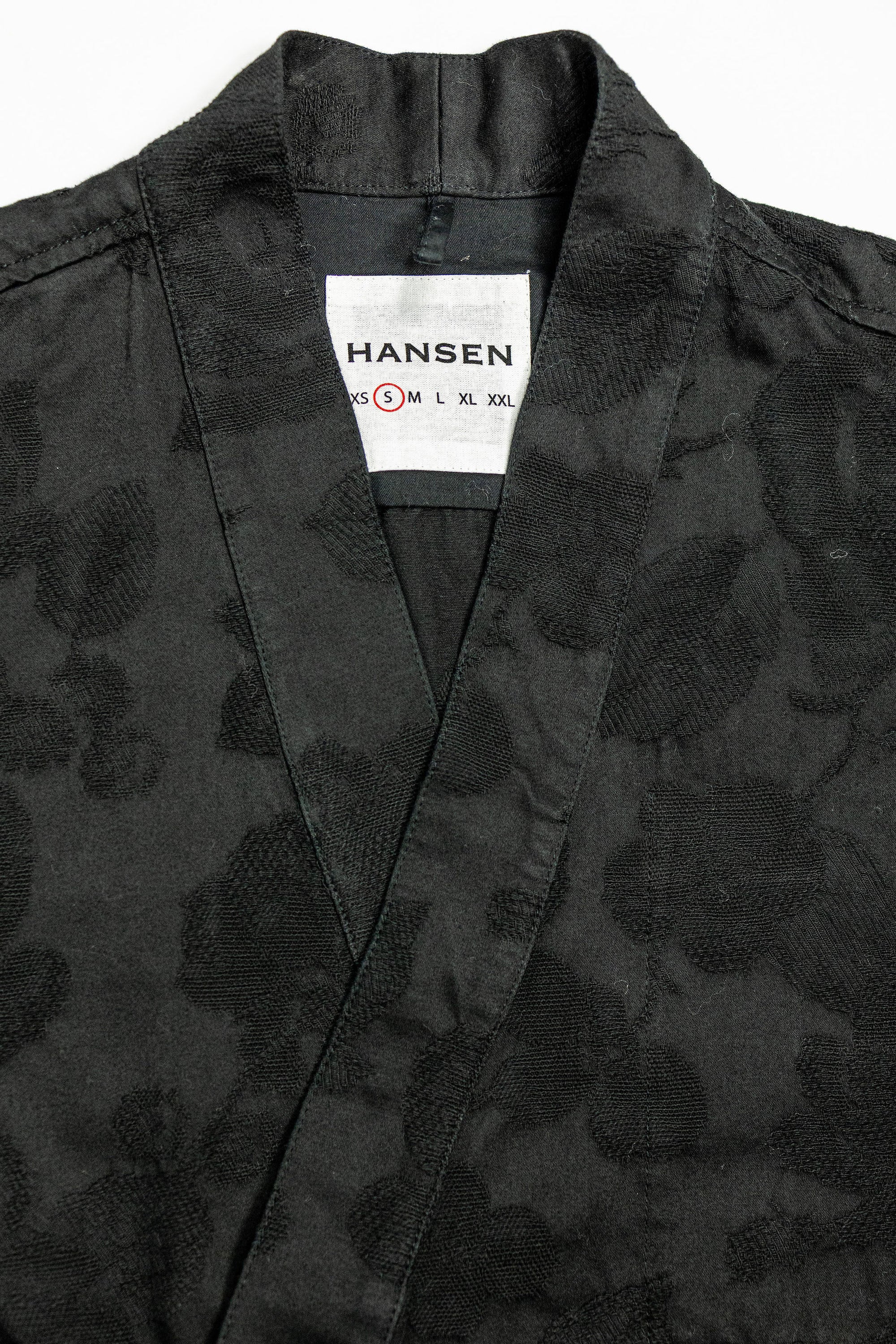 Hansen Garments Roman Loose Cut Jacket - Black Flowers
