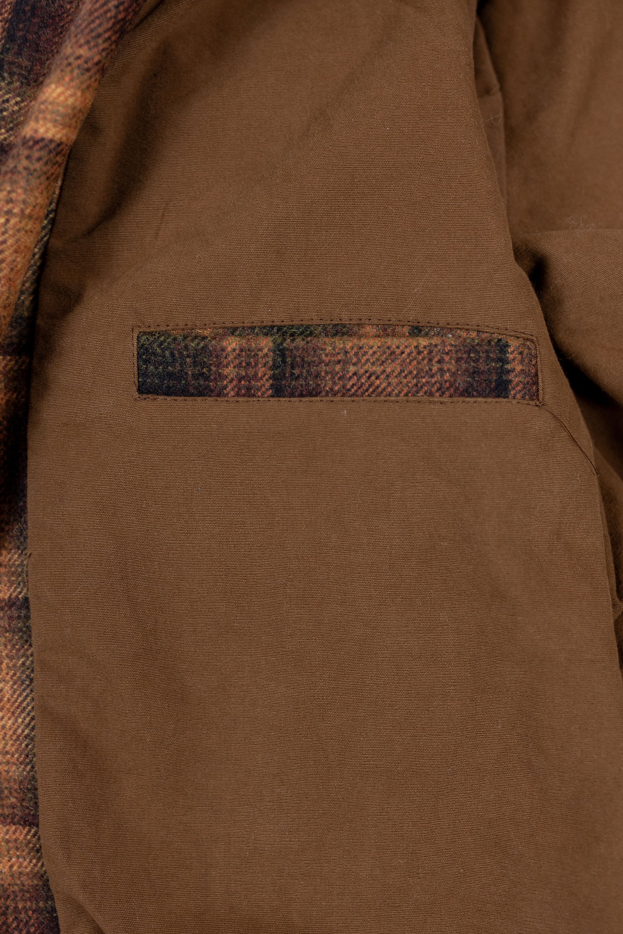 Blue Blanket J45 IT173 Half Belt Italian Flannel Jacket