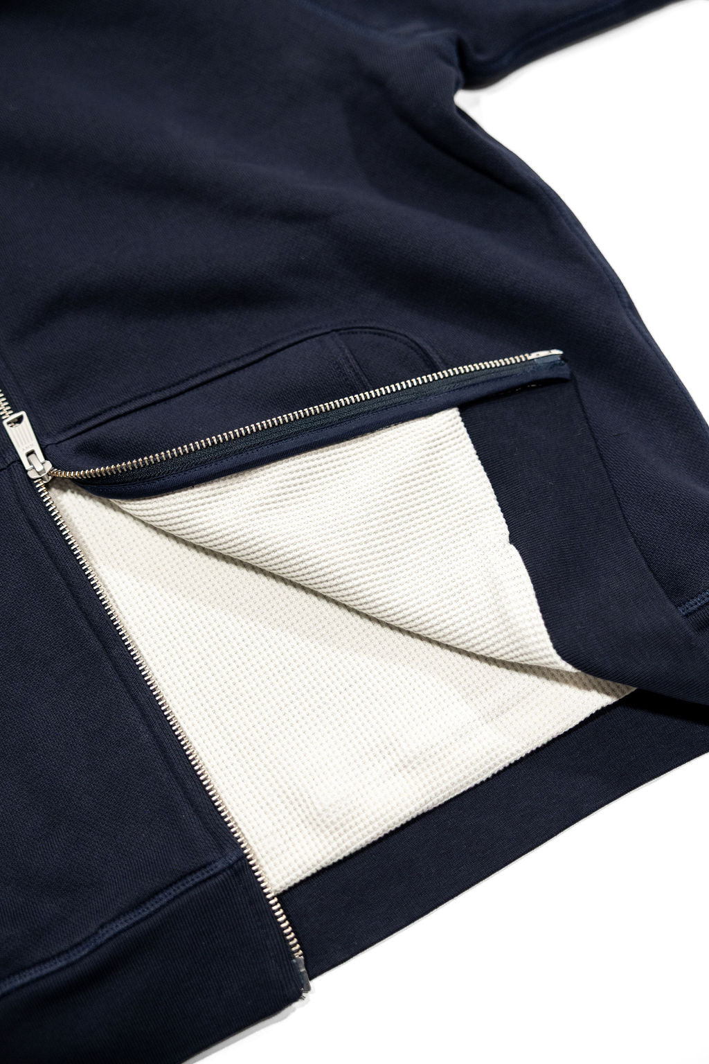 Knickerbocker Metro Waffle Hoodie - Navy