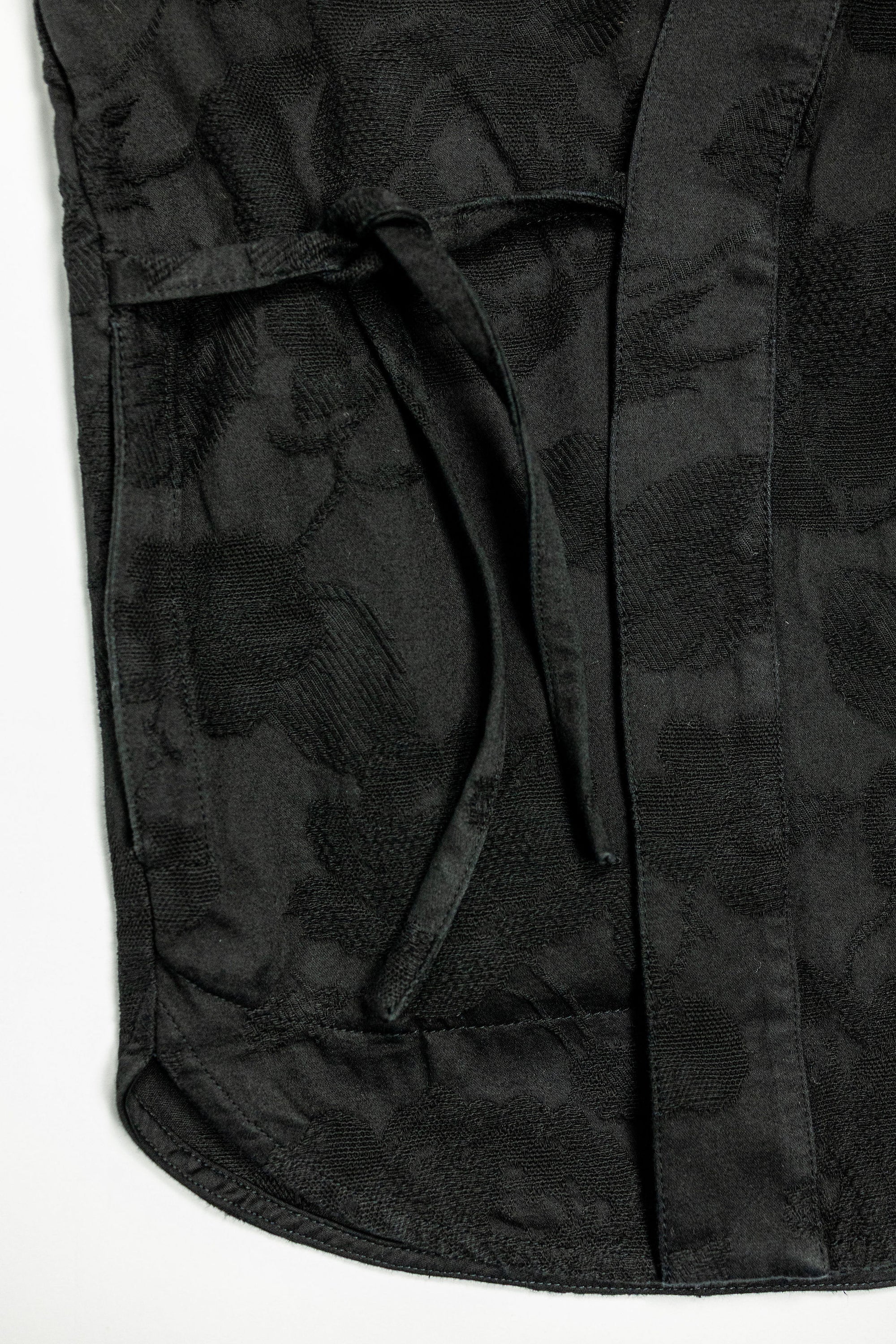 Hansen Garments Roman Loose Cut Jacket - Black Flowers