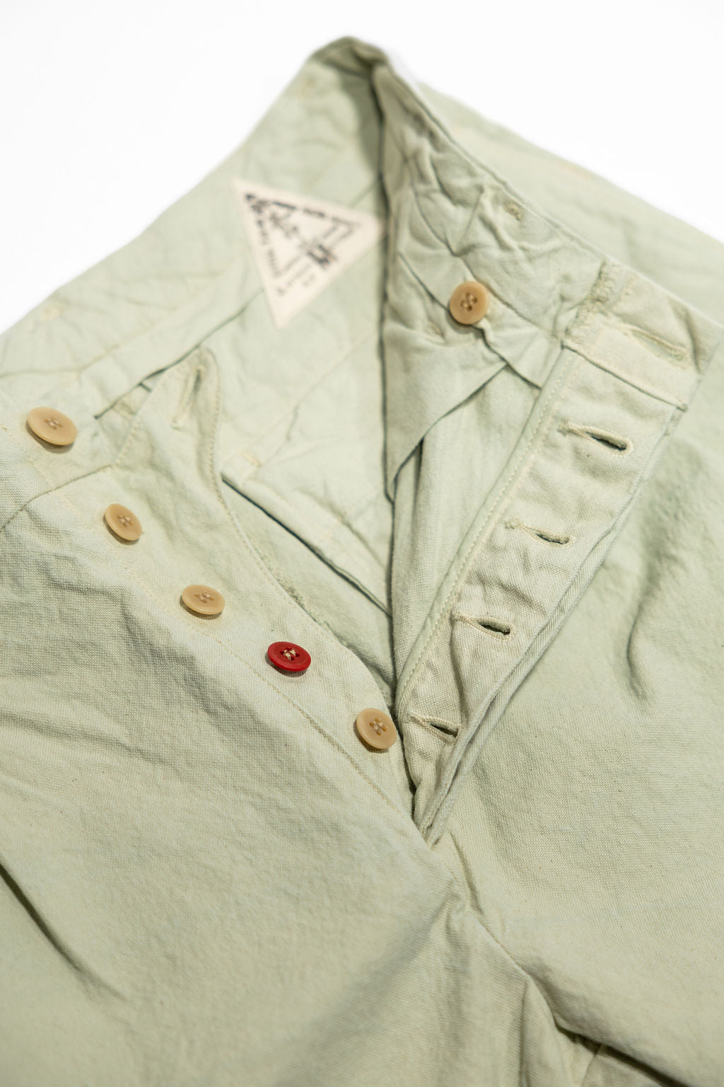 Seuvas 10oz Canvas 2-Tuck Shorts - Matcha