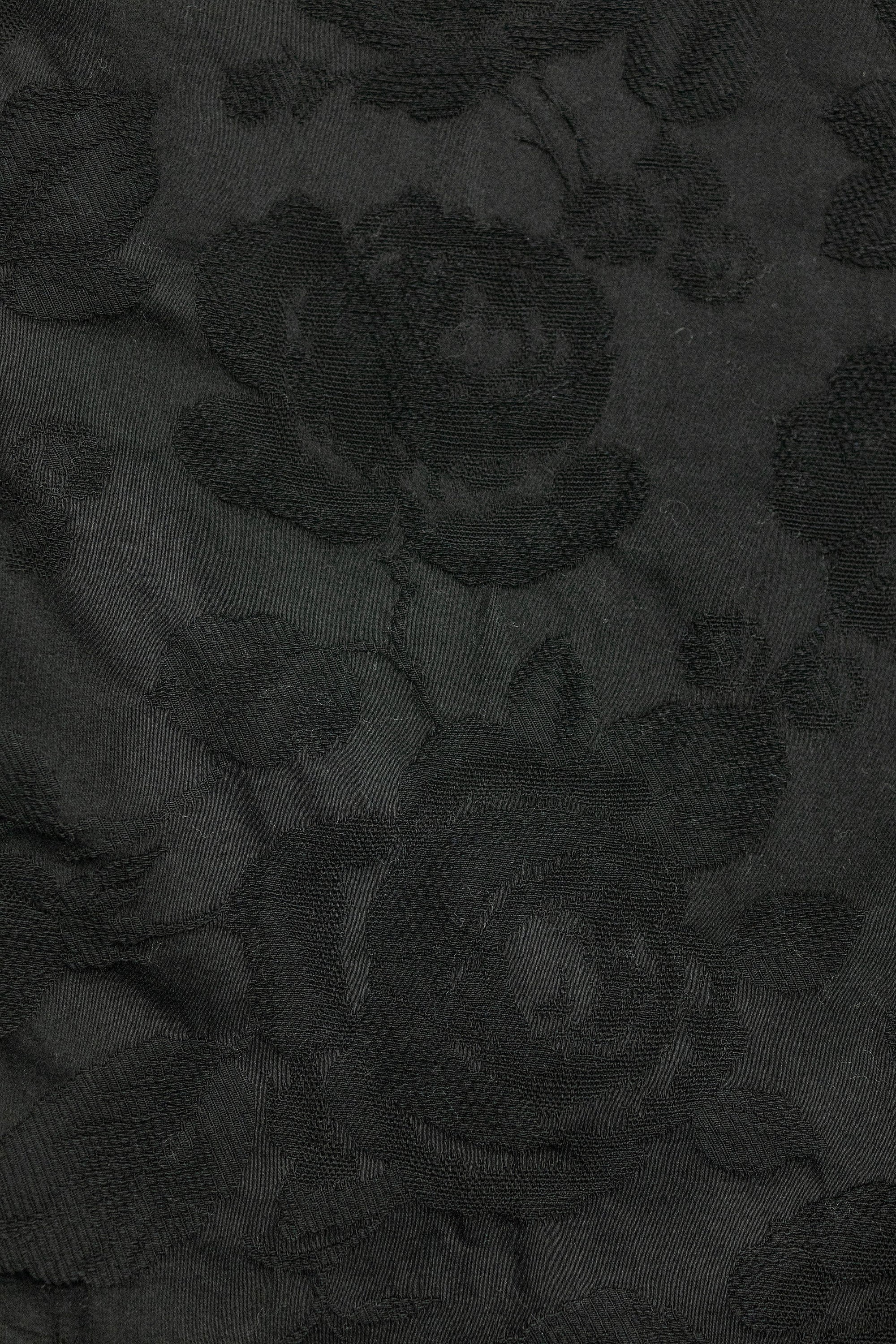 Hansen Garments Roman Loose Cut Jacket - Black Flowers