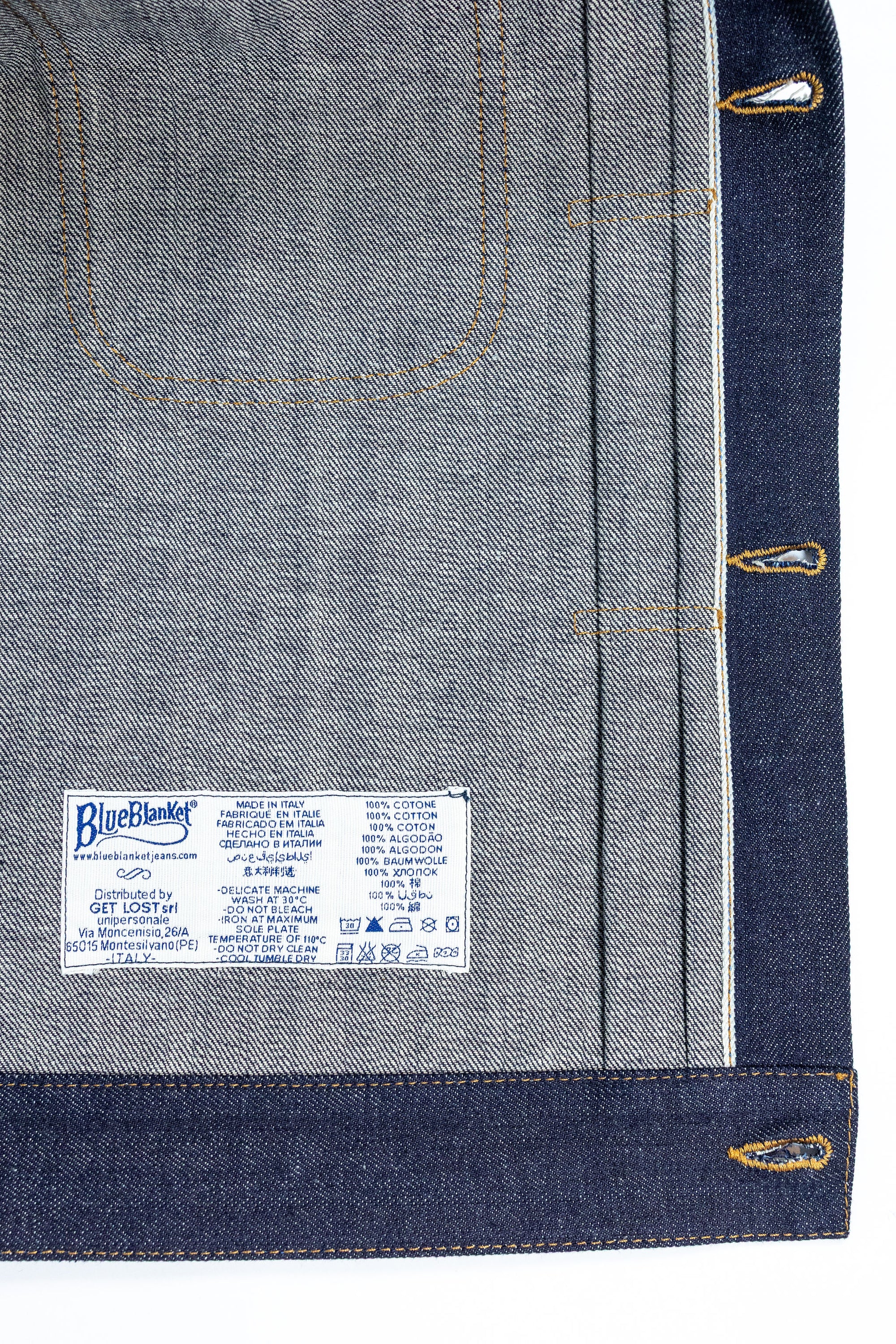 Blue Blanket J06 JP14 Type II Jacket - Japanese Denim