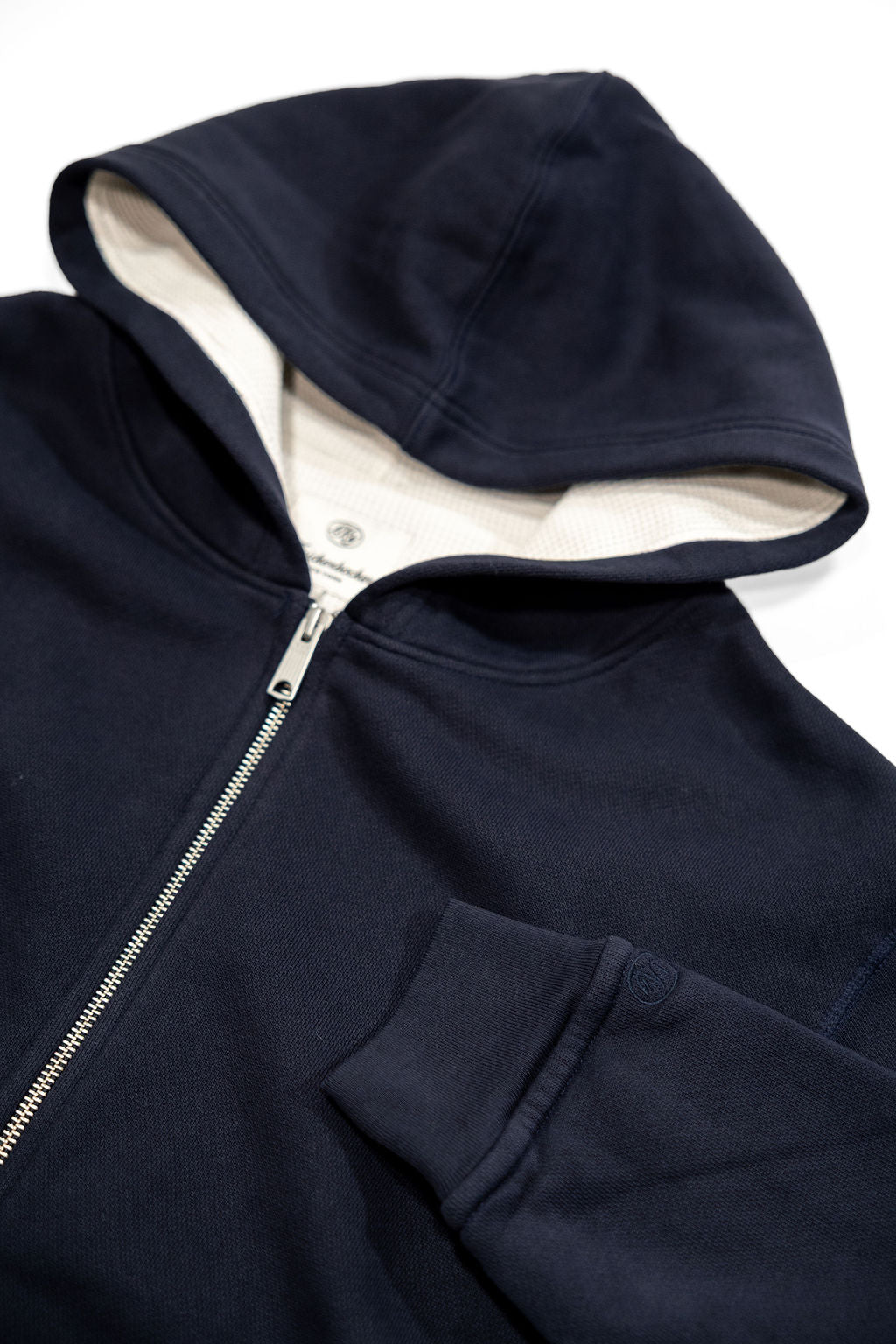 Knickerbocker Metro Waffle Hoodie - Navy