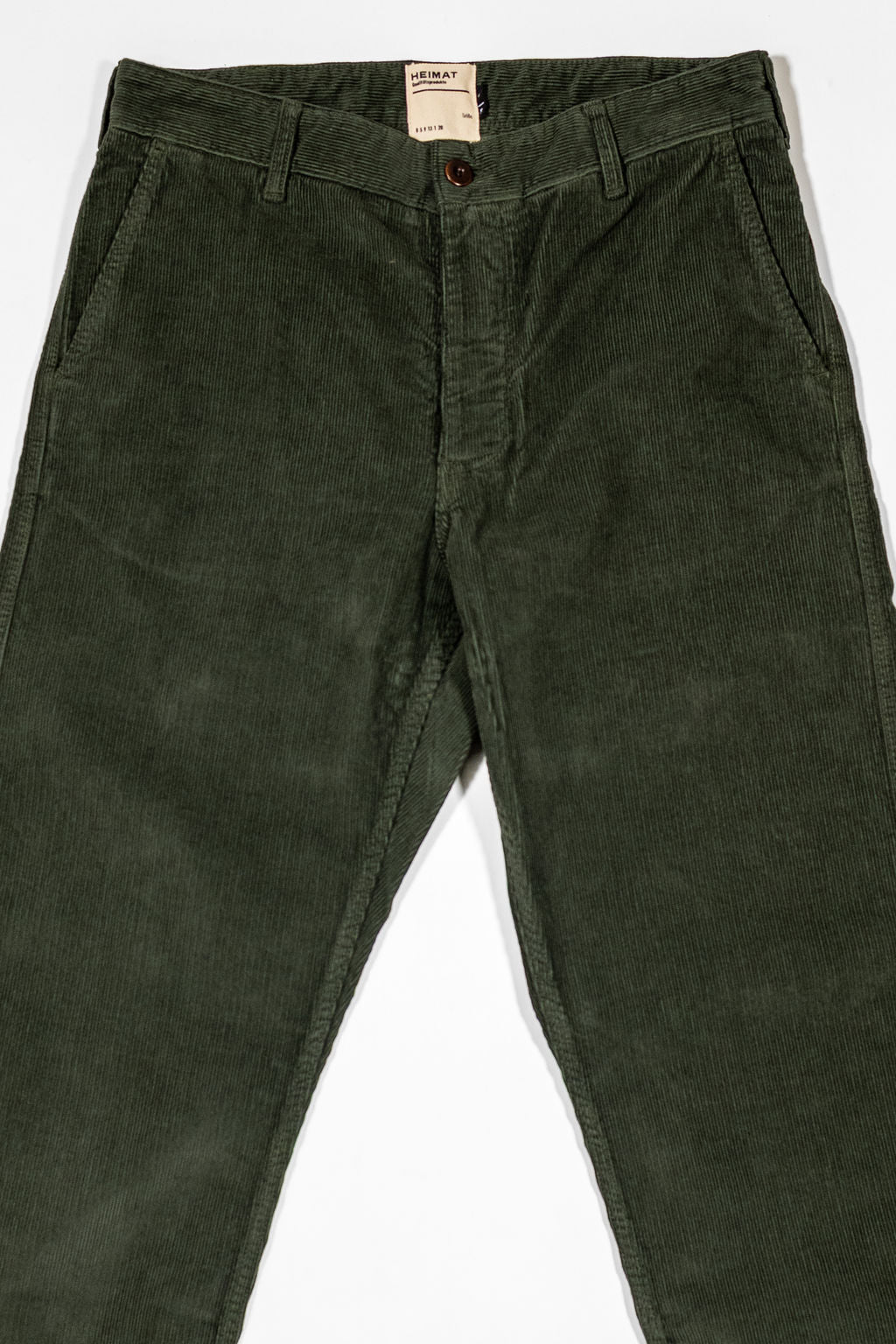 Heimat Textil Journey Pant Cord - Military Green