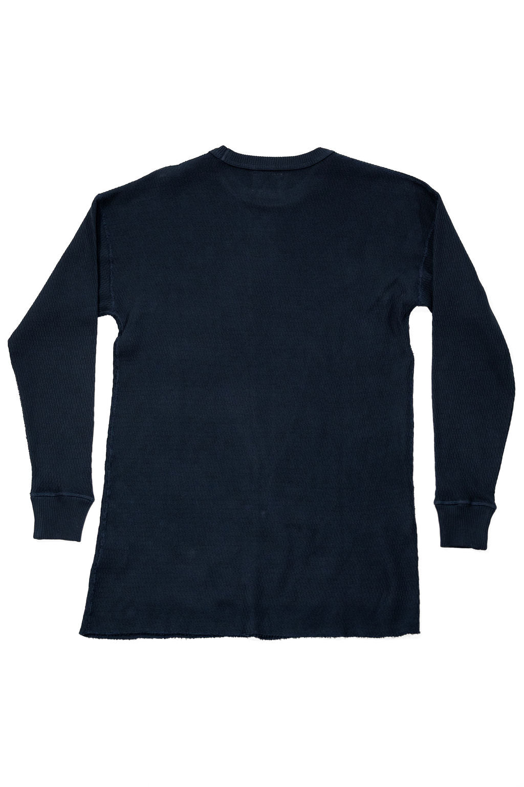 Knickerbocker Heirloom Flat Knit Thermal - Navy
