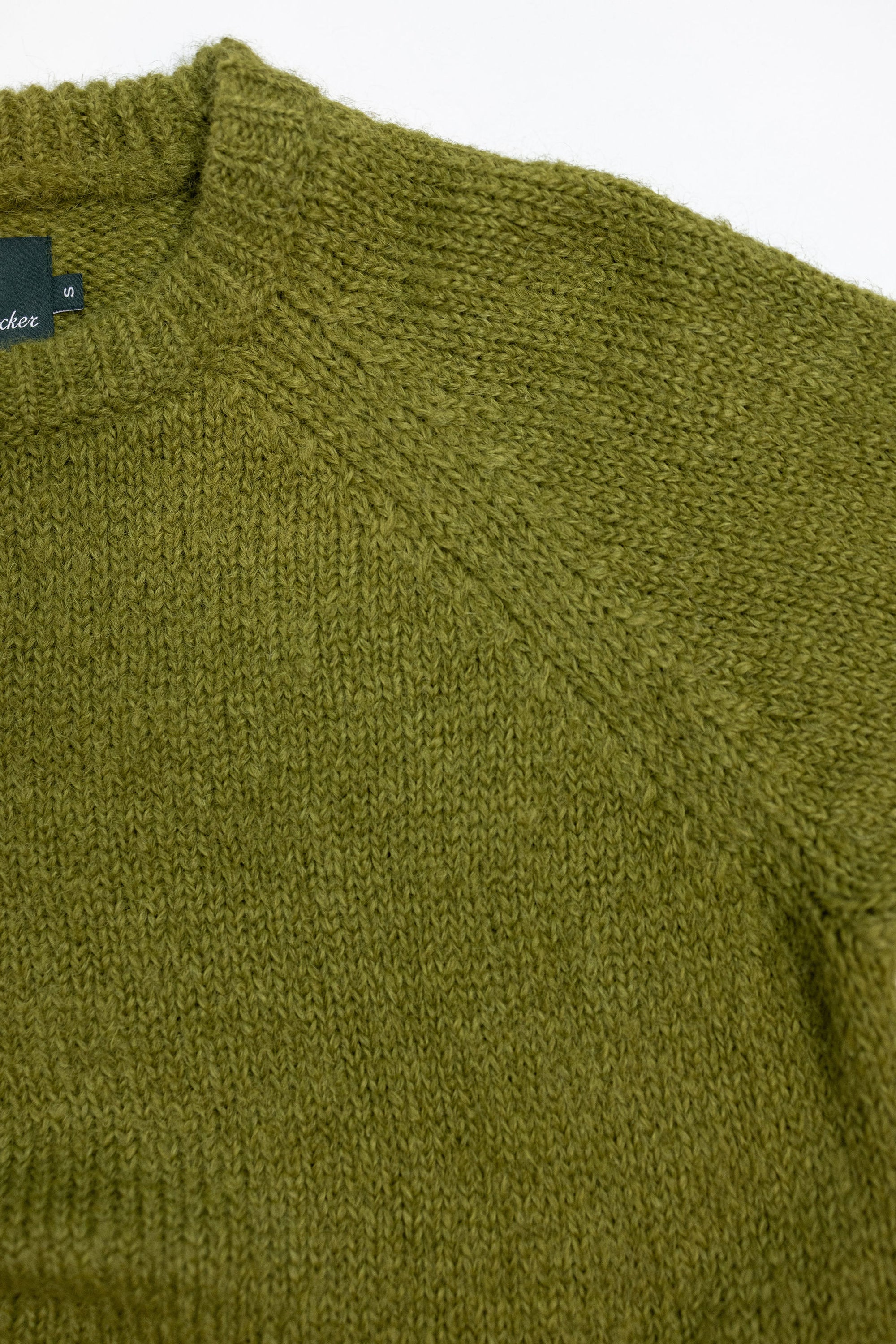 Knickerbocker Bud Alpaca Sweater - Chartreuse