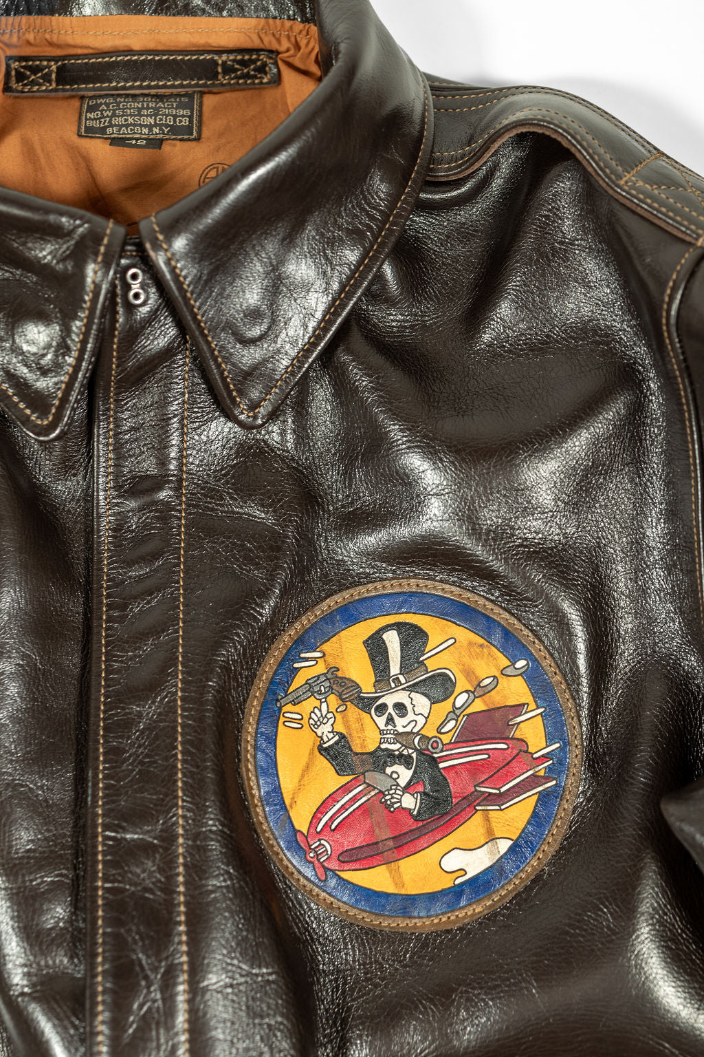 Buzz Rickson's BR80669 Type A-2 85th BOMB. SQ. "KNOCKOUT DROPPER"