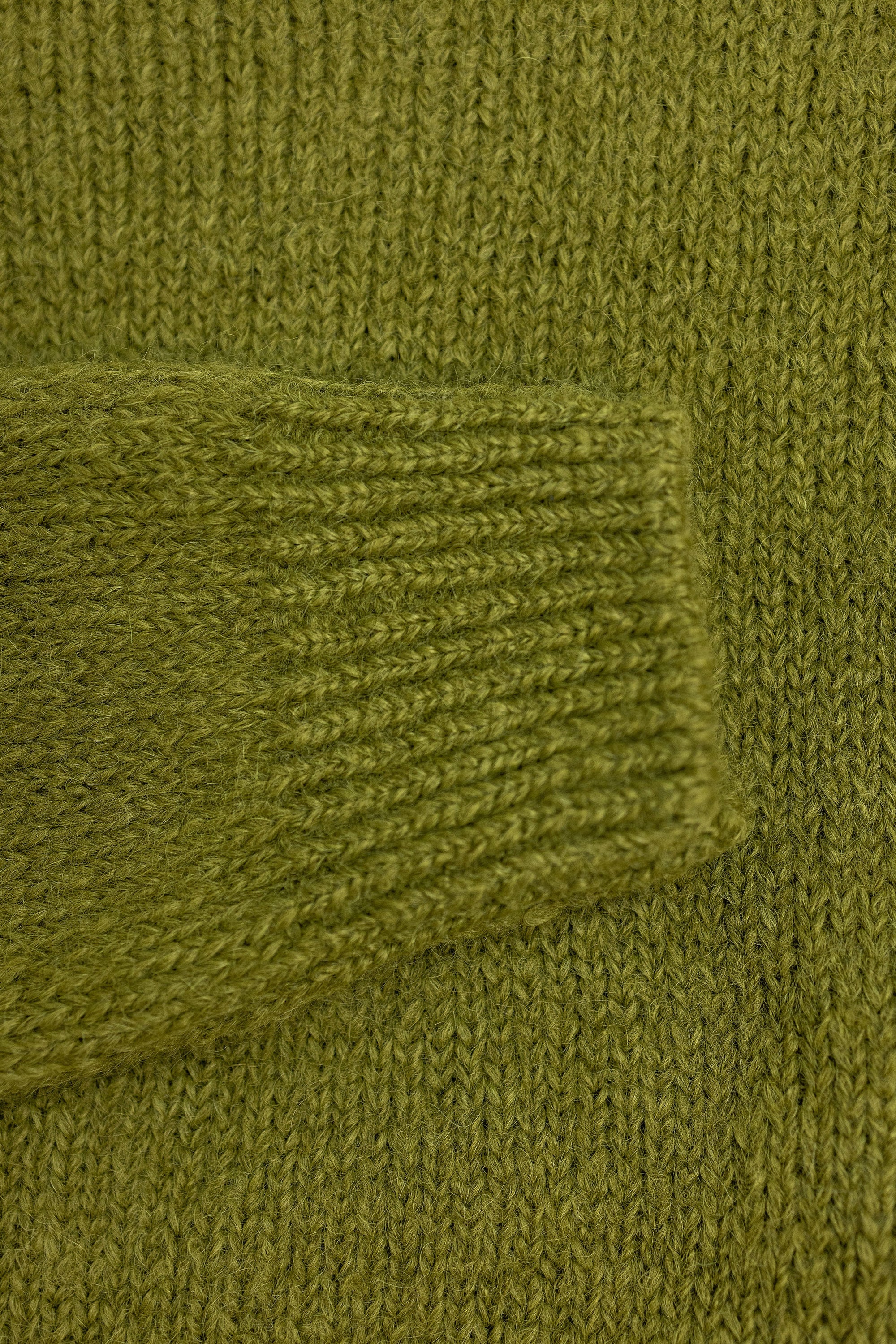 Knickerbocker Bud Alpaca Sweater - Chartreuse