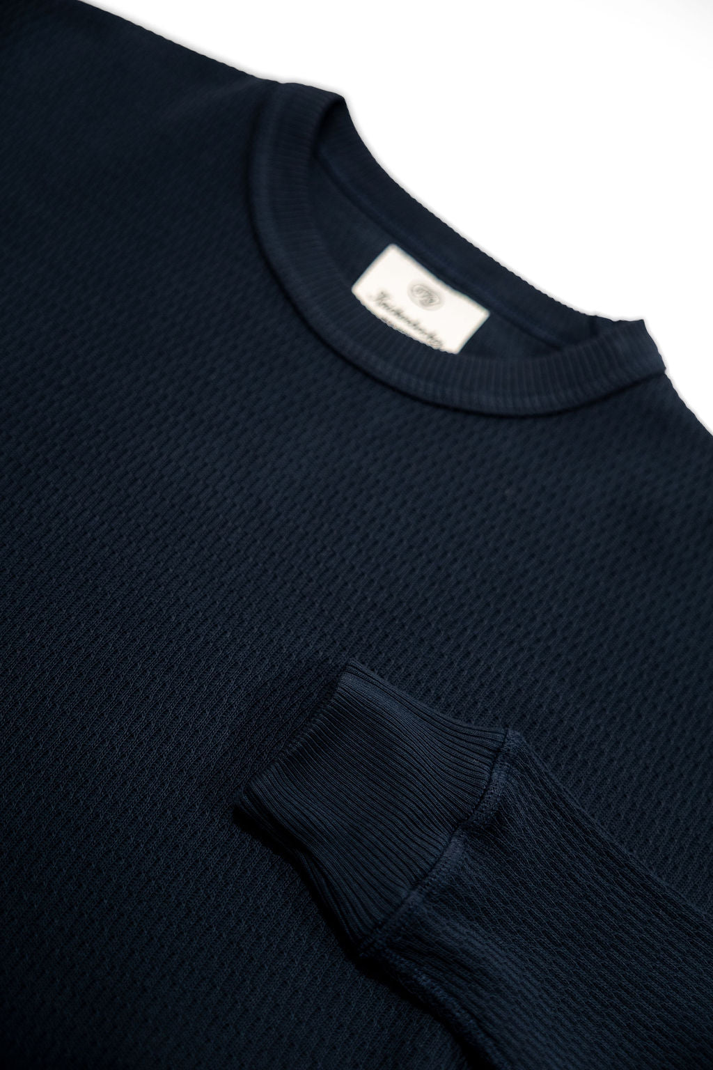 Knickerbocker Heirloom Flat Knit Thermal - Navy