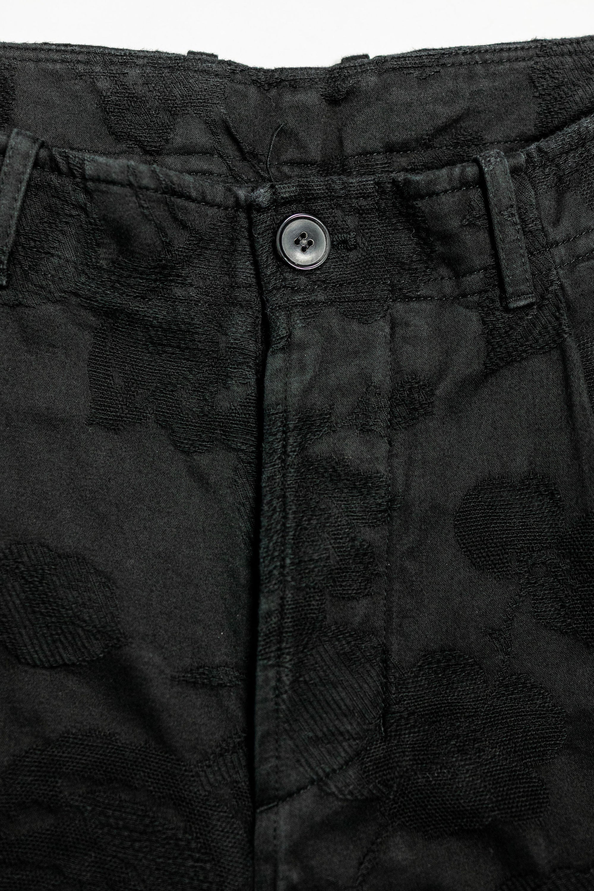 Hansen Garments Bobby Wide Pleated Trousers - Black Flowers