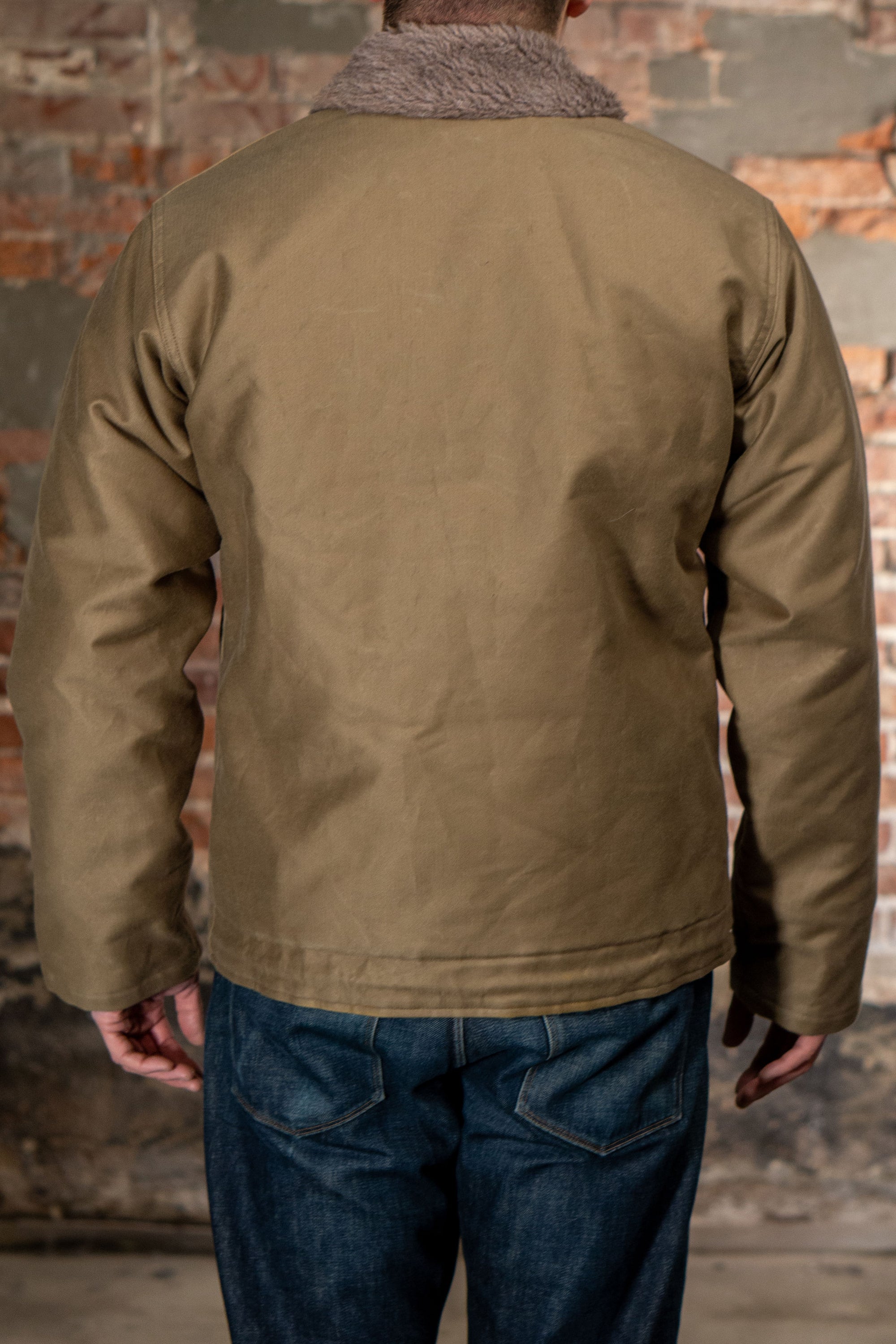 Buzz Rickson's BR15345 Type N-1 “Navy Department Demotex" - Khaki