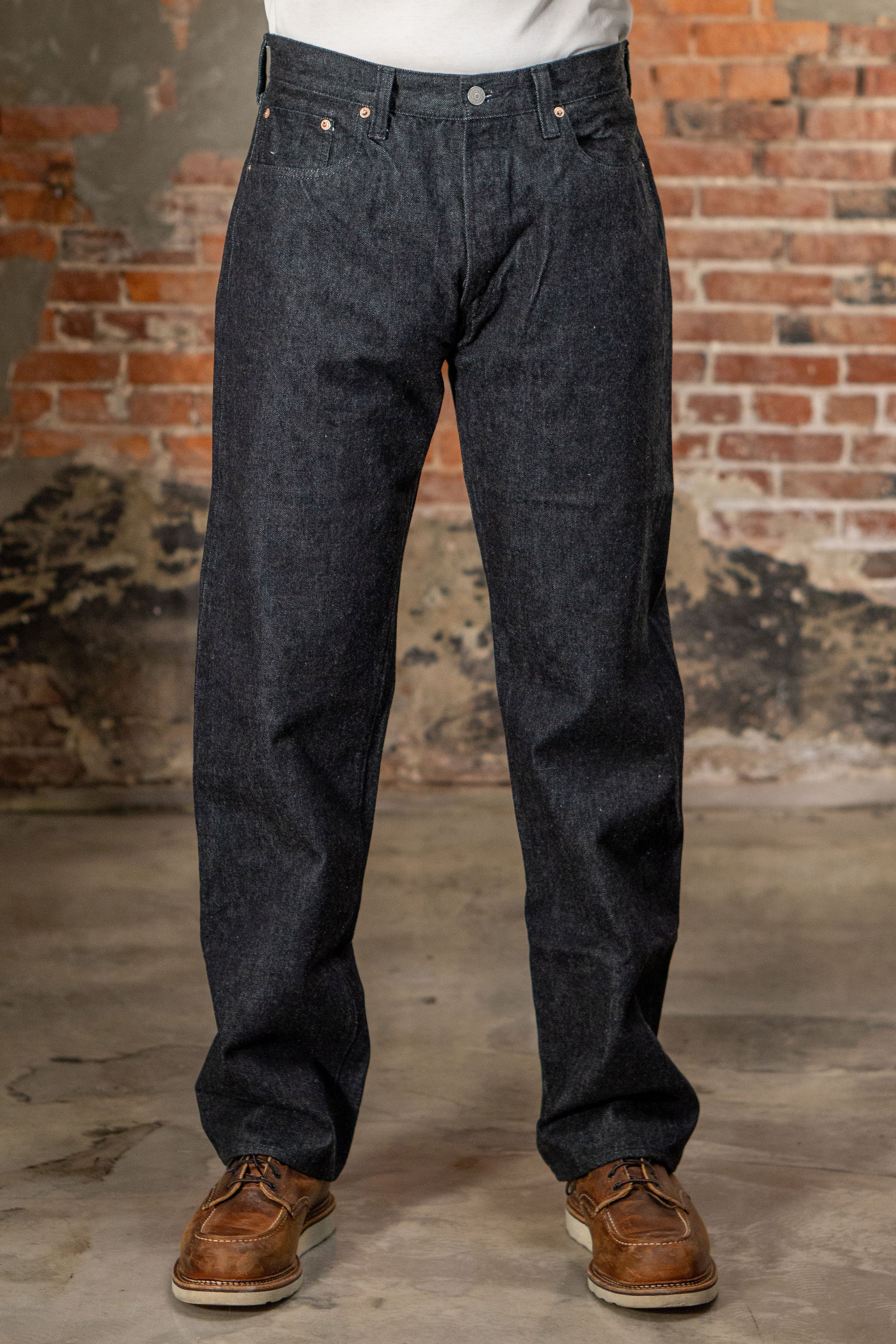 Sugar Cane Lot No. SC42460 1947 Straight Leg - 14.25oz Black Denim