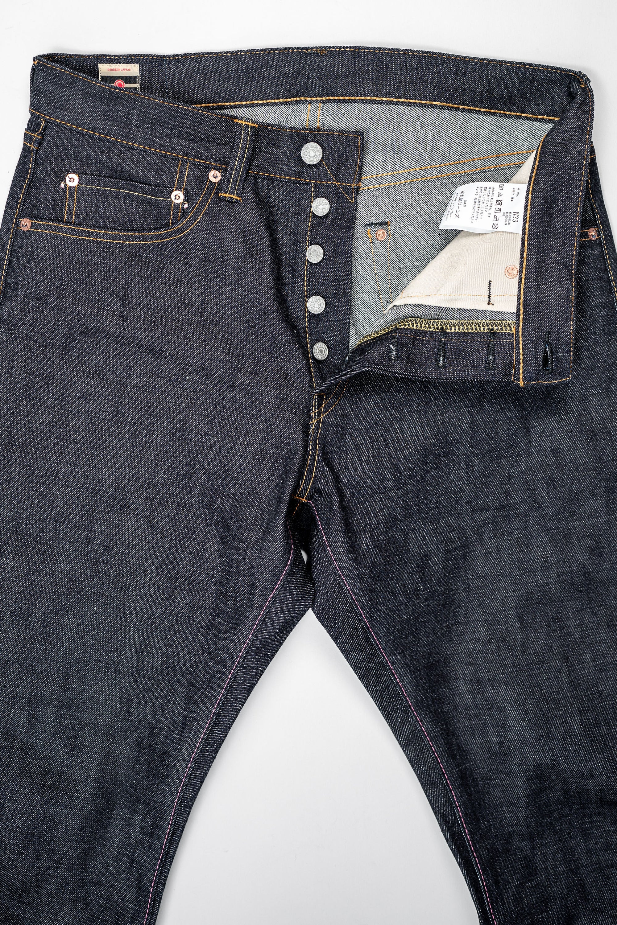 Momotaro 0605-13 Natural Tapered - 13oz Zimbabwe Cotton Denim