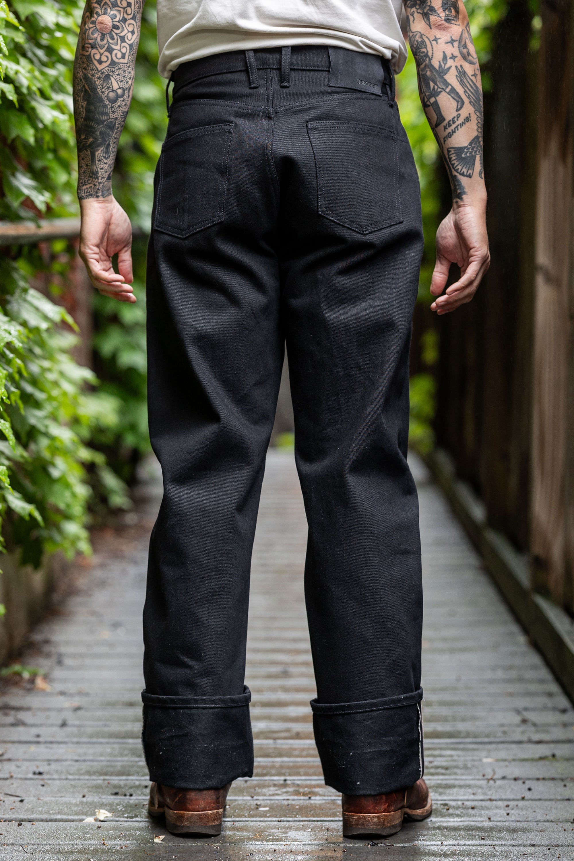 3sixteen RS⁠-⁠220x Relaxed Straight ⁠-⁠ Double Black