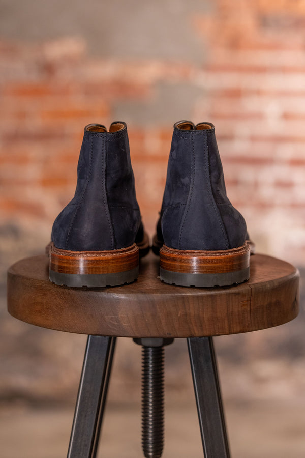 Alden A2807HC Jumper Boot - Navy Suede - Franklin & Poe
