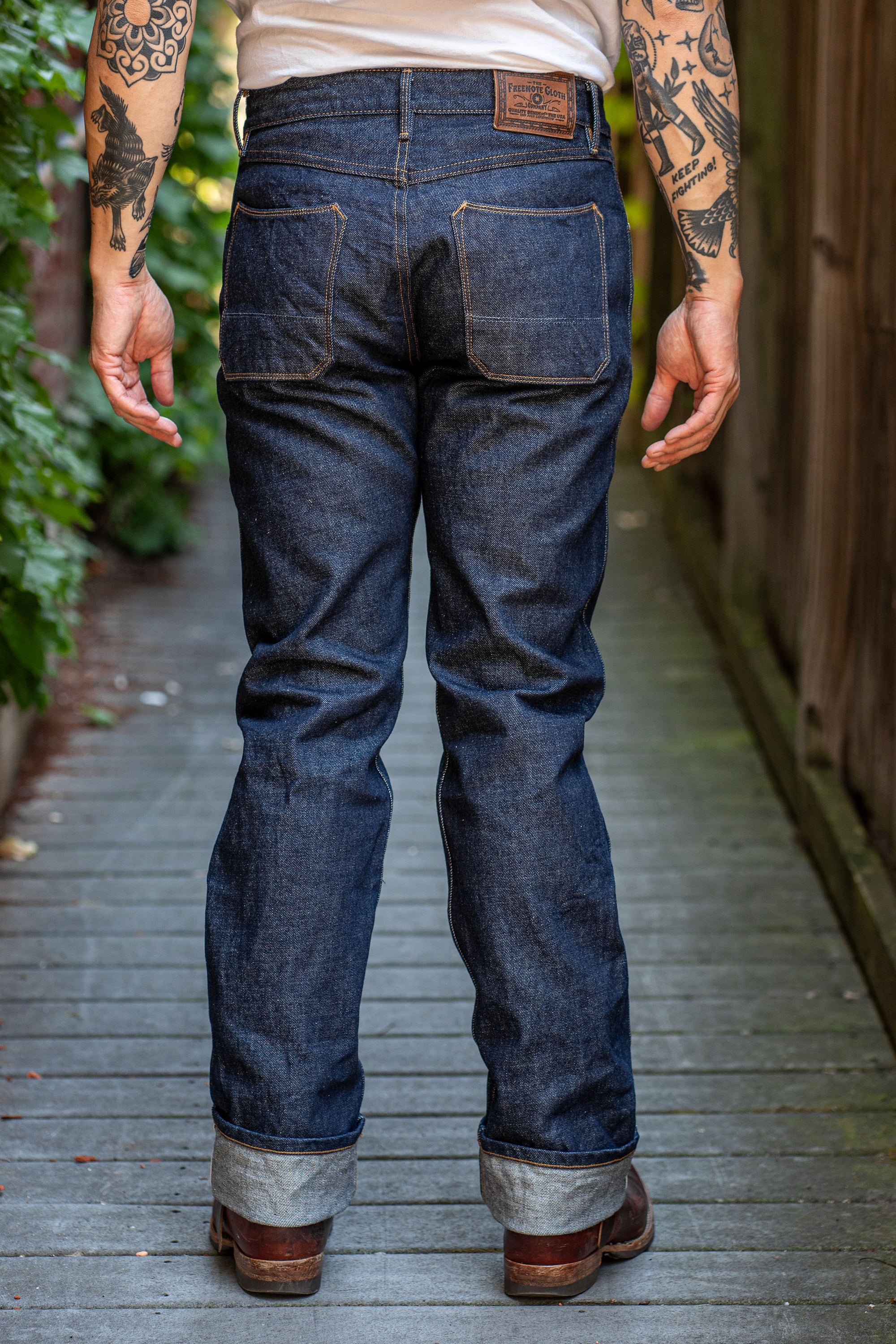 Freenote Cloth Wilkes - 15oz Rinsed Denim