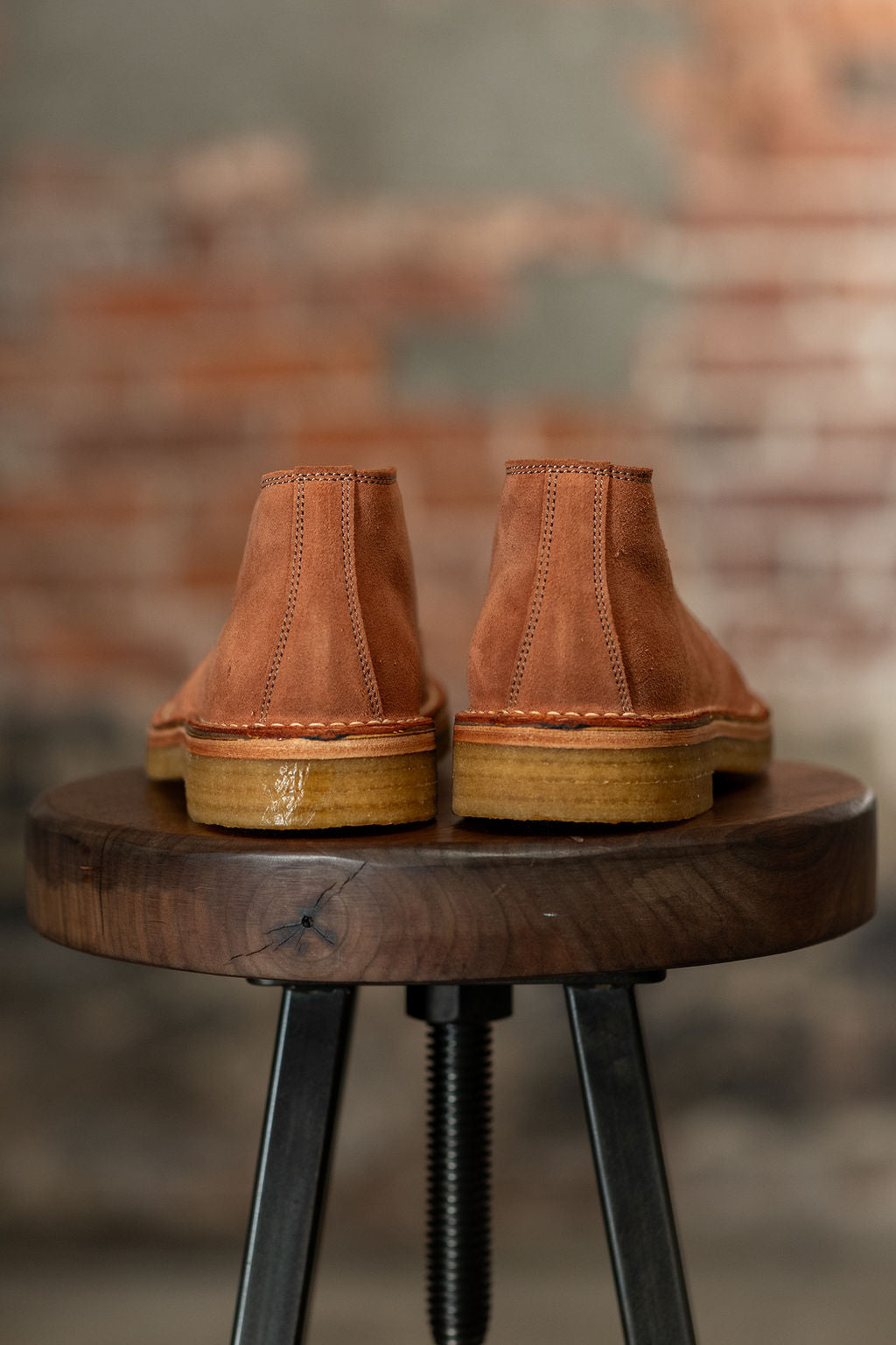 John Lofgren Military Desert Boots - Japanese Suede Tobacco