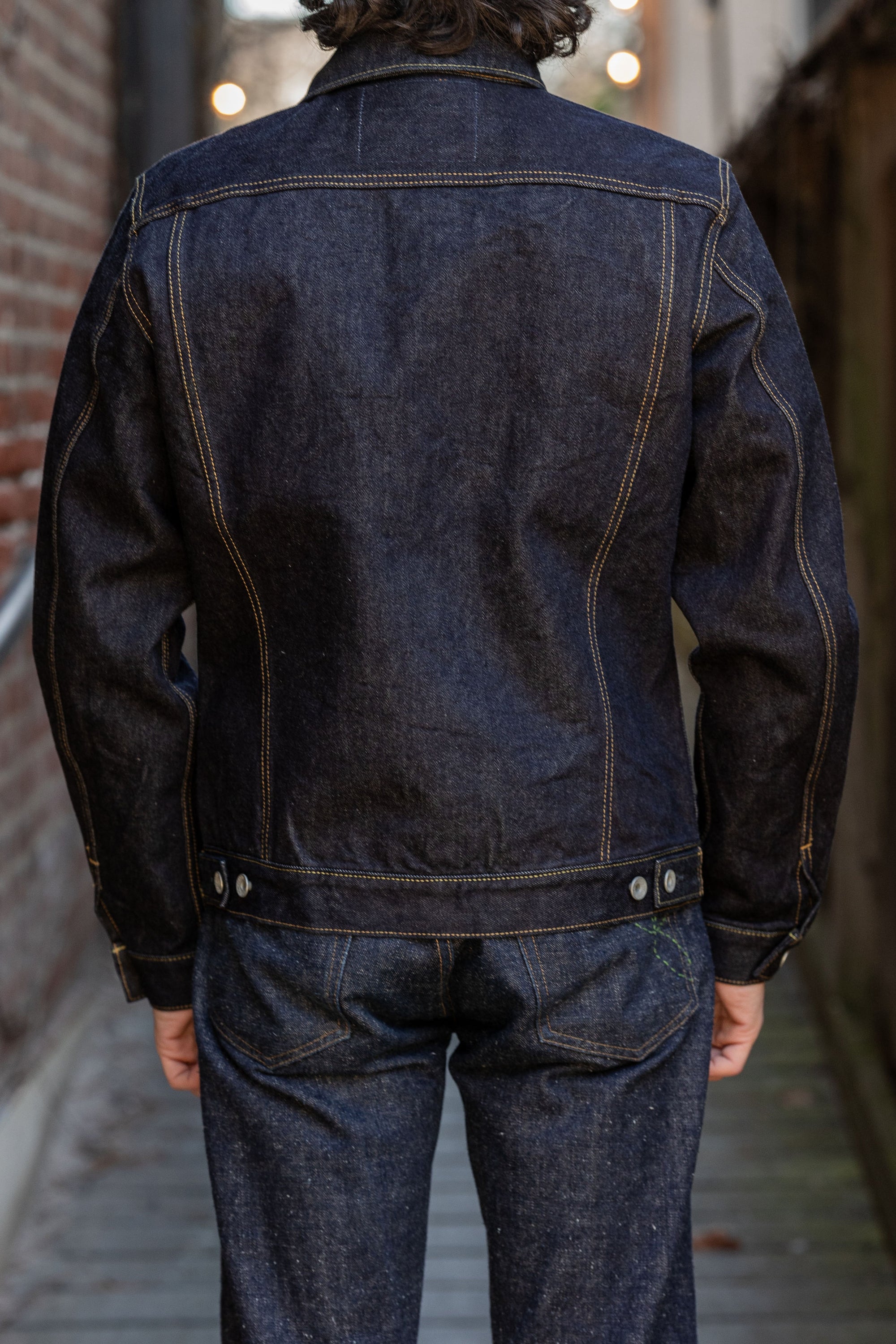 Iron Heart IH-526J 14oz Selvedge Denim Modified Type III Jacket - Indigo