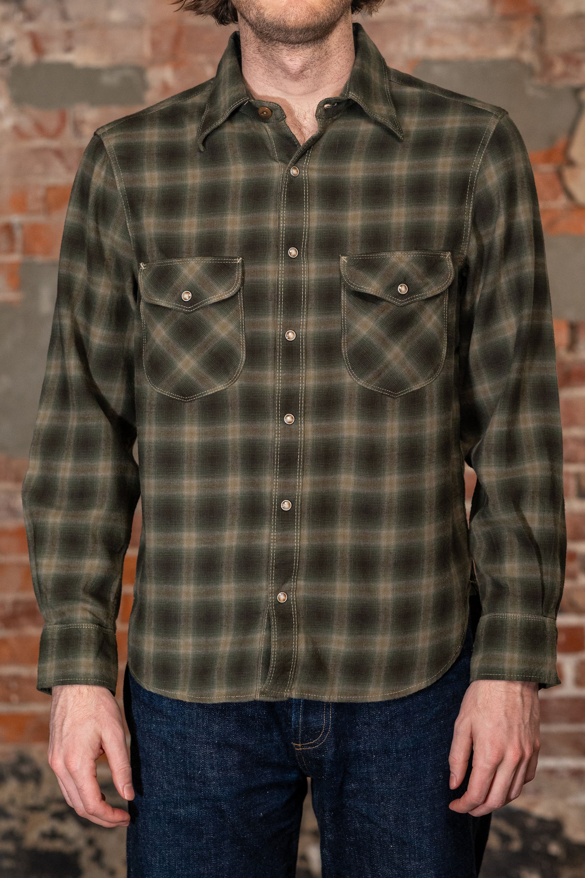 Freenote Cloth Bodie - Forest Shadow Plaid