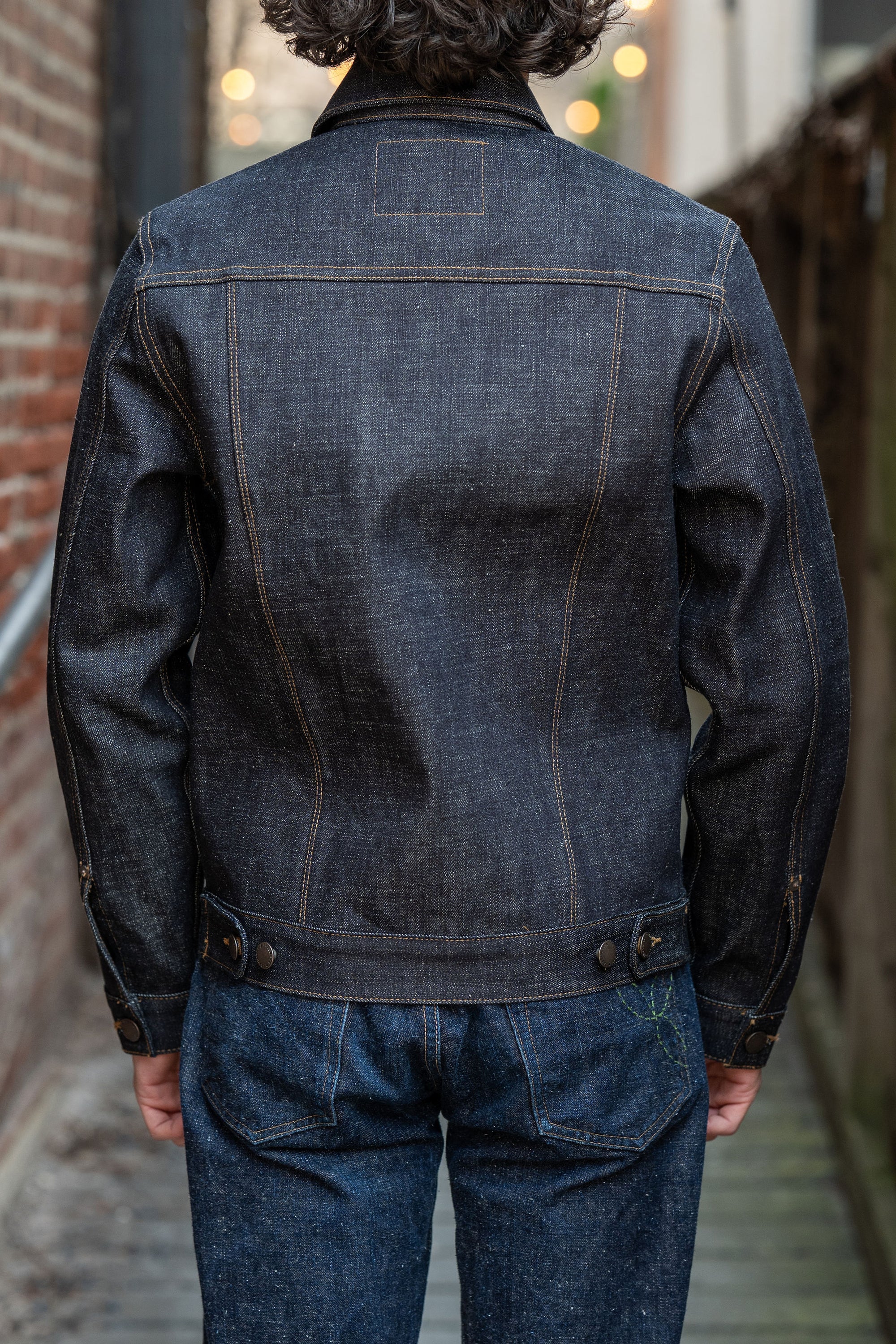 Freenote Cloth CD1 Classic Jacket - 17oz Blue Slub Denim