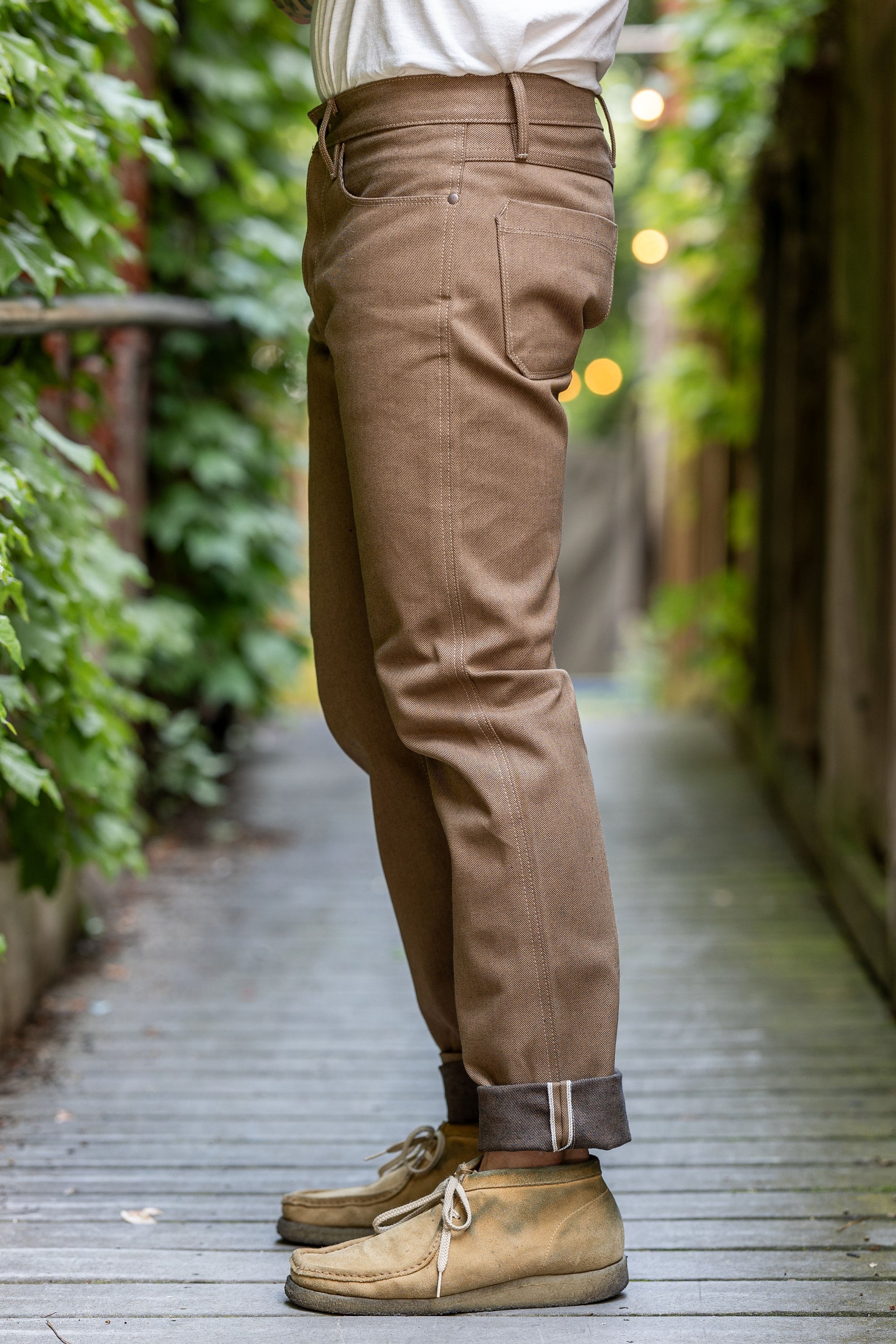 Freenote Cloth Rios - 15oz Brown Denim