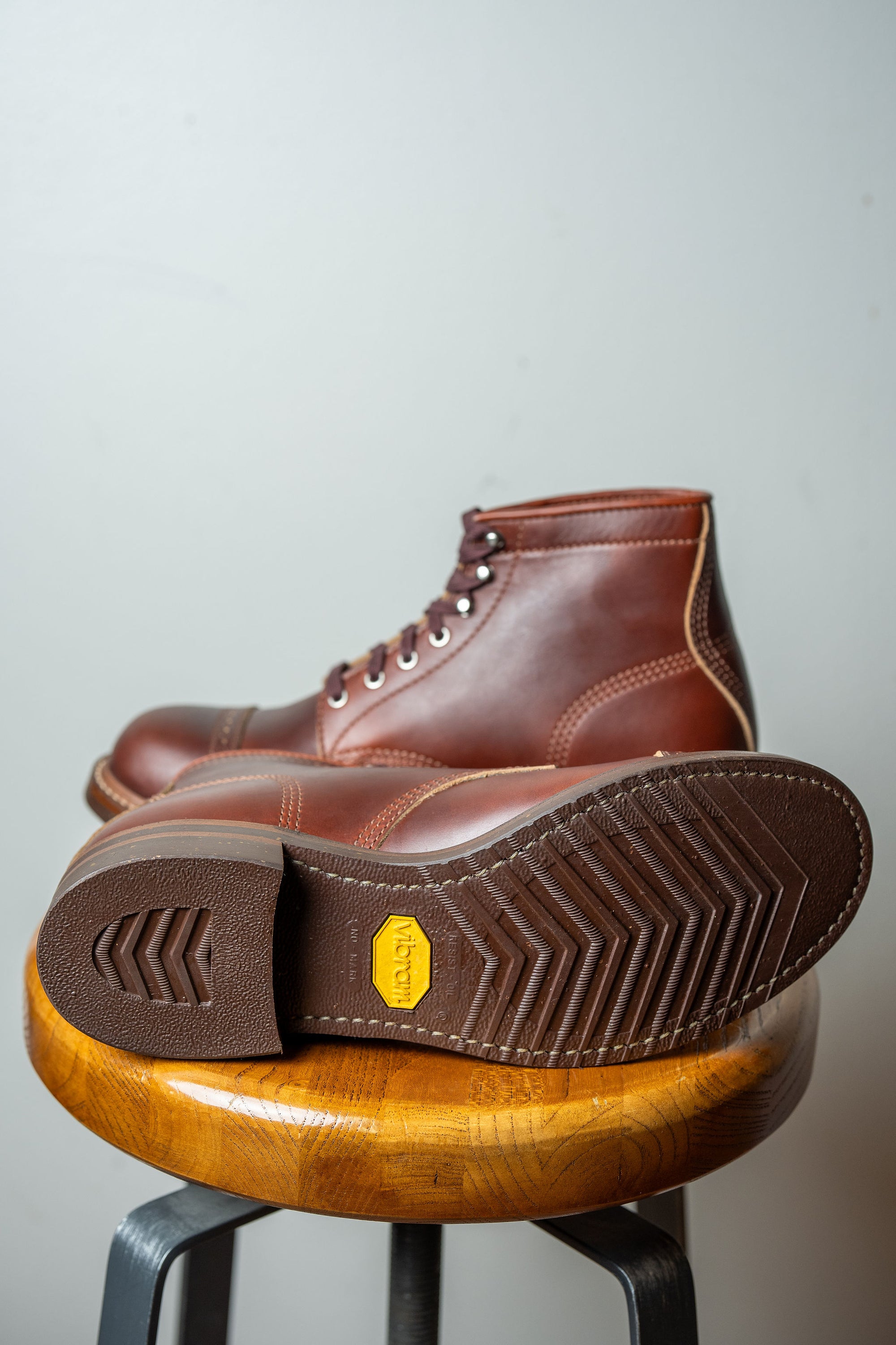 John Lofgren Combat Boot - Horween Leather CXL Timber