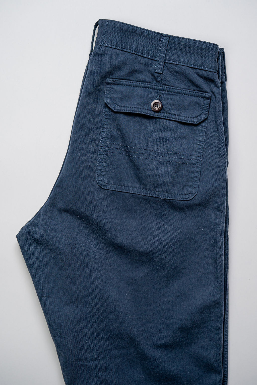 Heimat Textil Journey Pant - Herringbone Ink