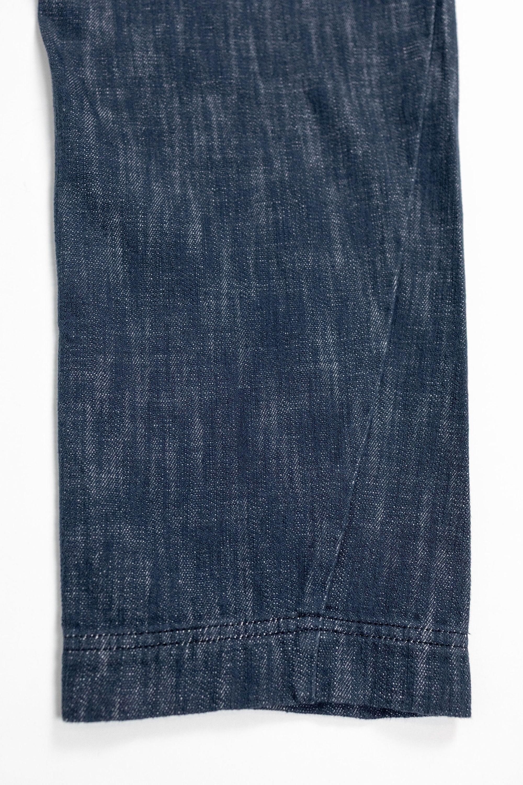 Hansen Garments Trygve Wide Cut Cropped Trousers - Denim Blue