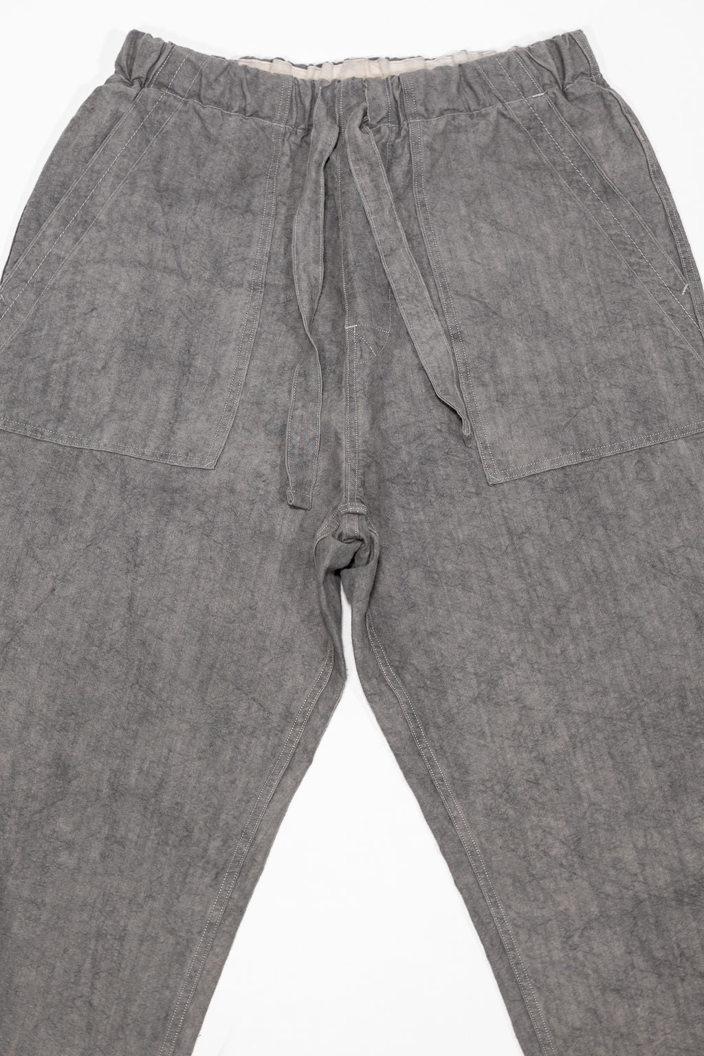 Seuvas "WASHI" Relaxed Pants - Light Charcoal