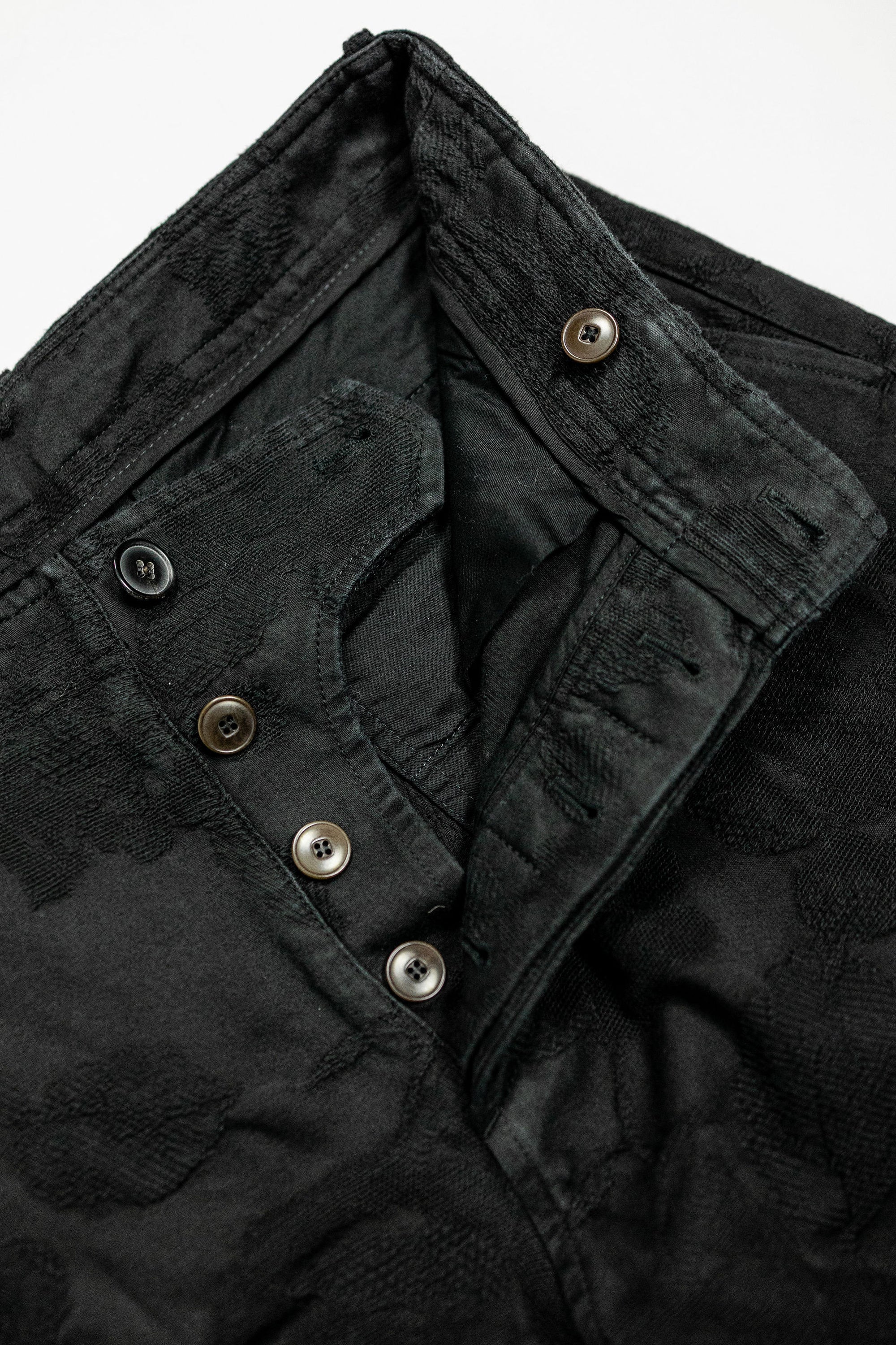 Hansen Garments Bobby Wide Pleated Trousers - Black Flowers