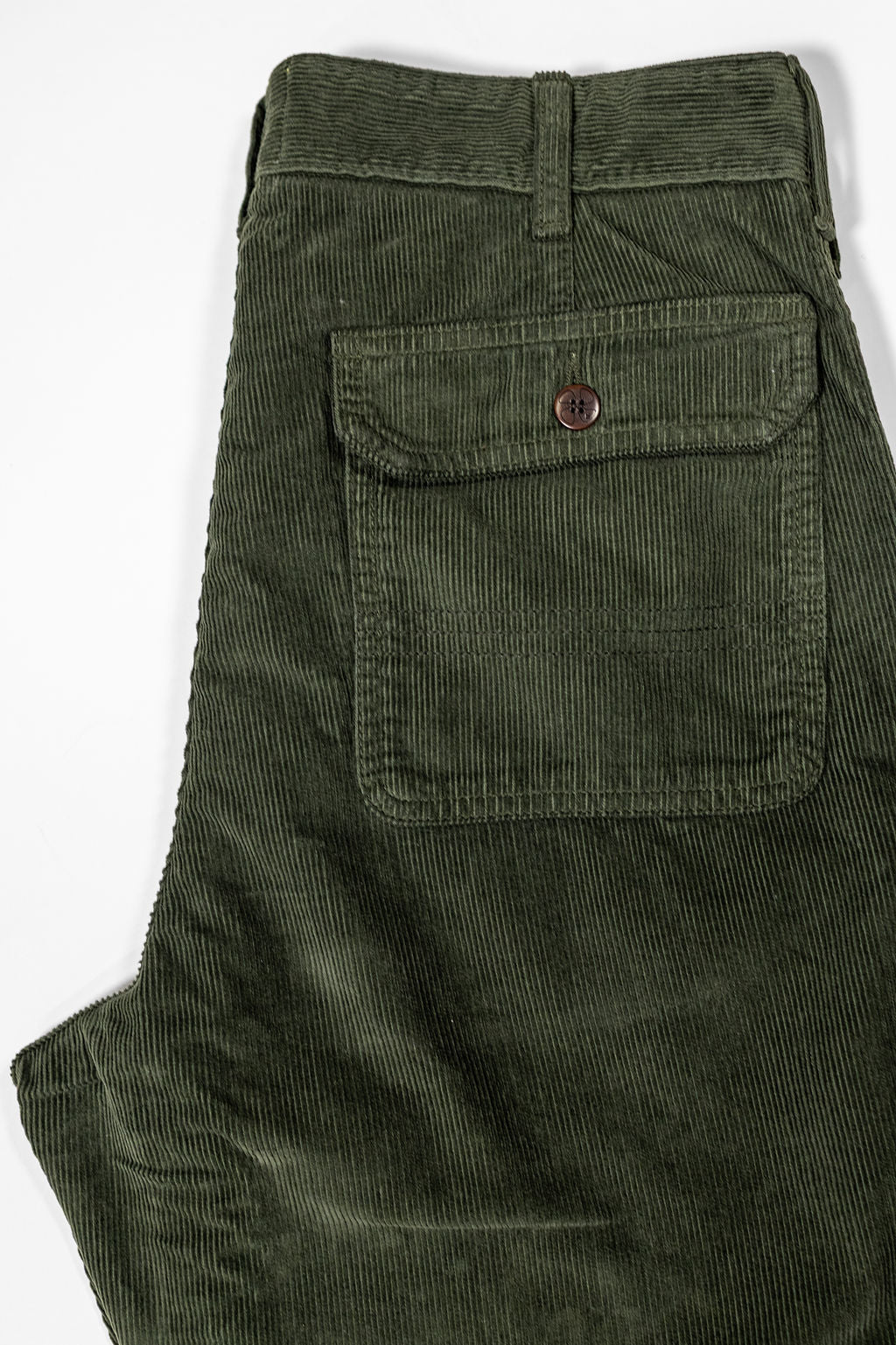 Heimat Textil Journey Pant Cord - Military Green